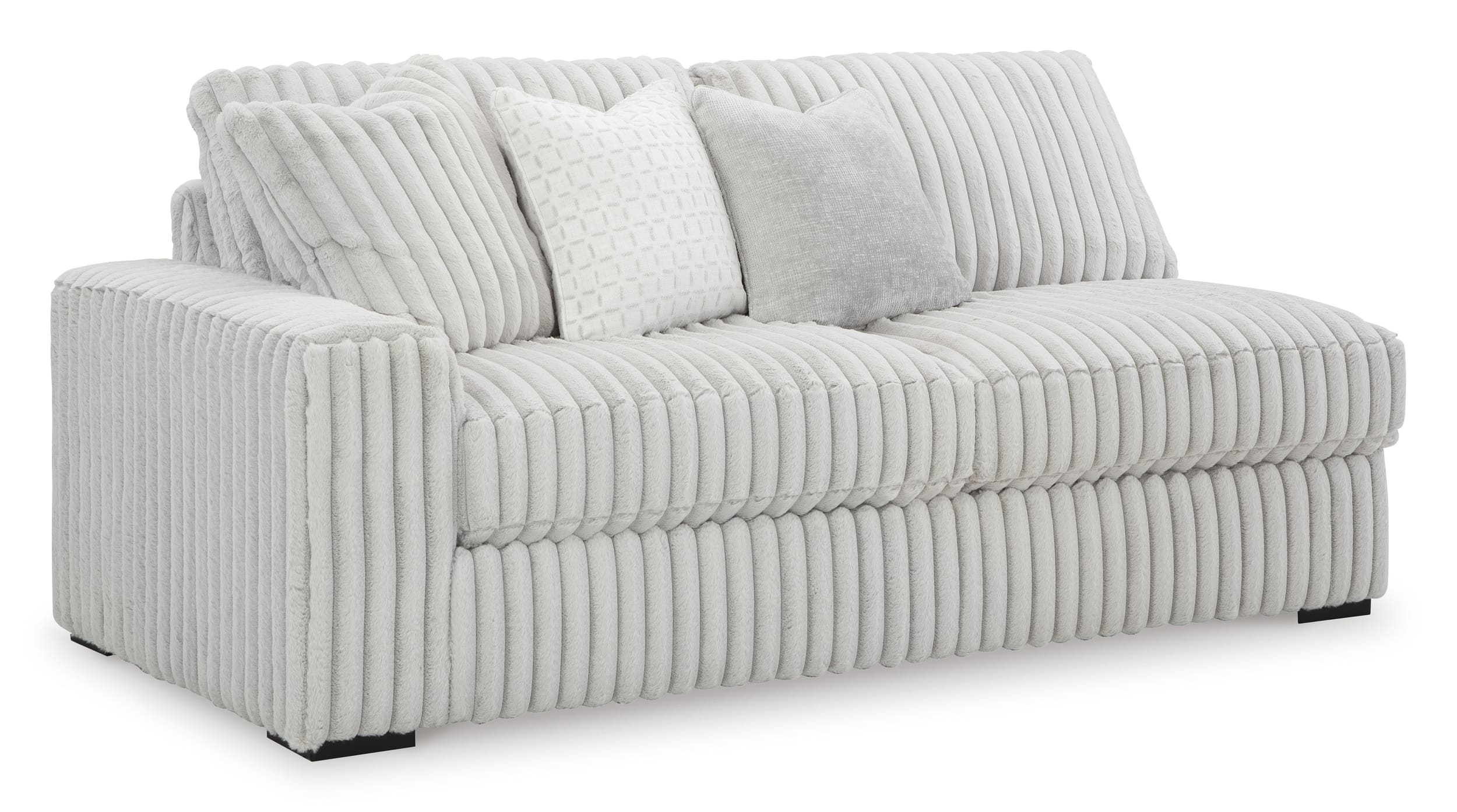 Stupendous 4-Piece Polyester L-Shaped Sectional