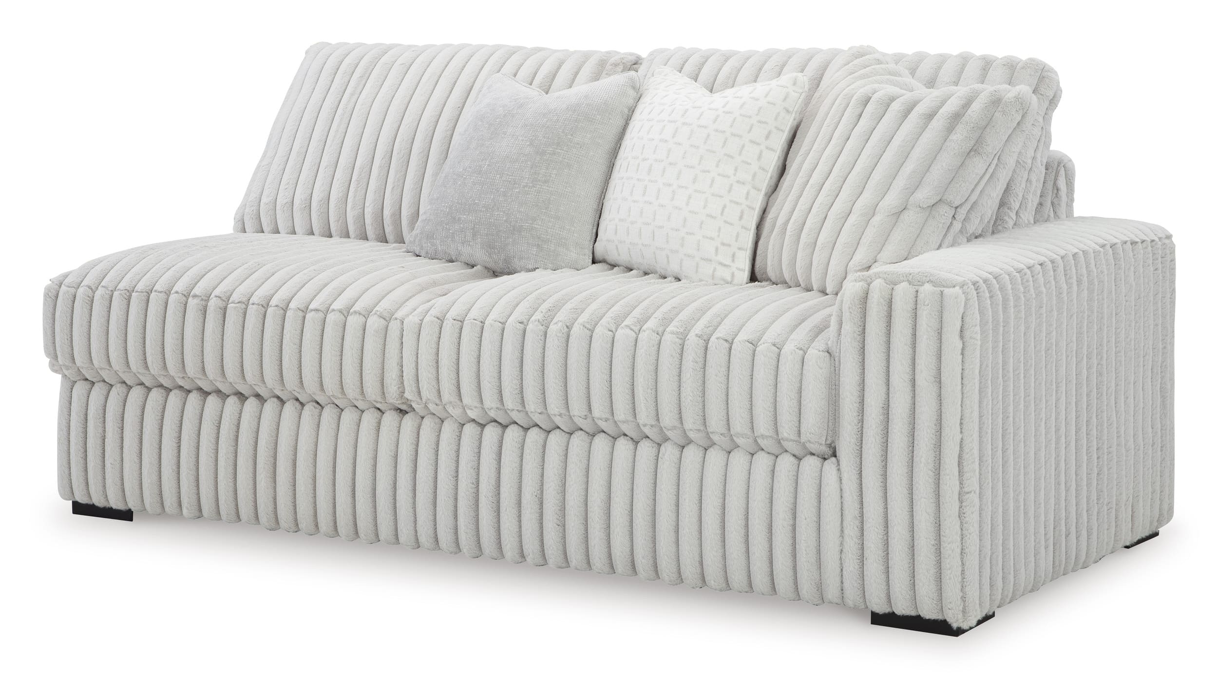 Stupendous 4-Piece Polyester L-Shaped Sectional