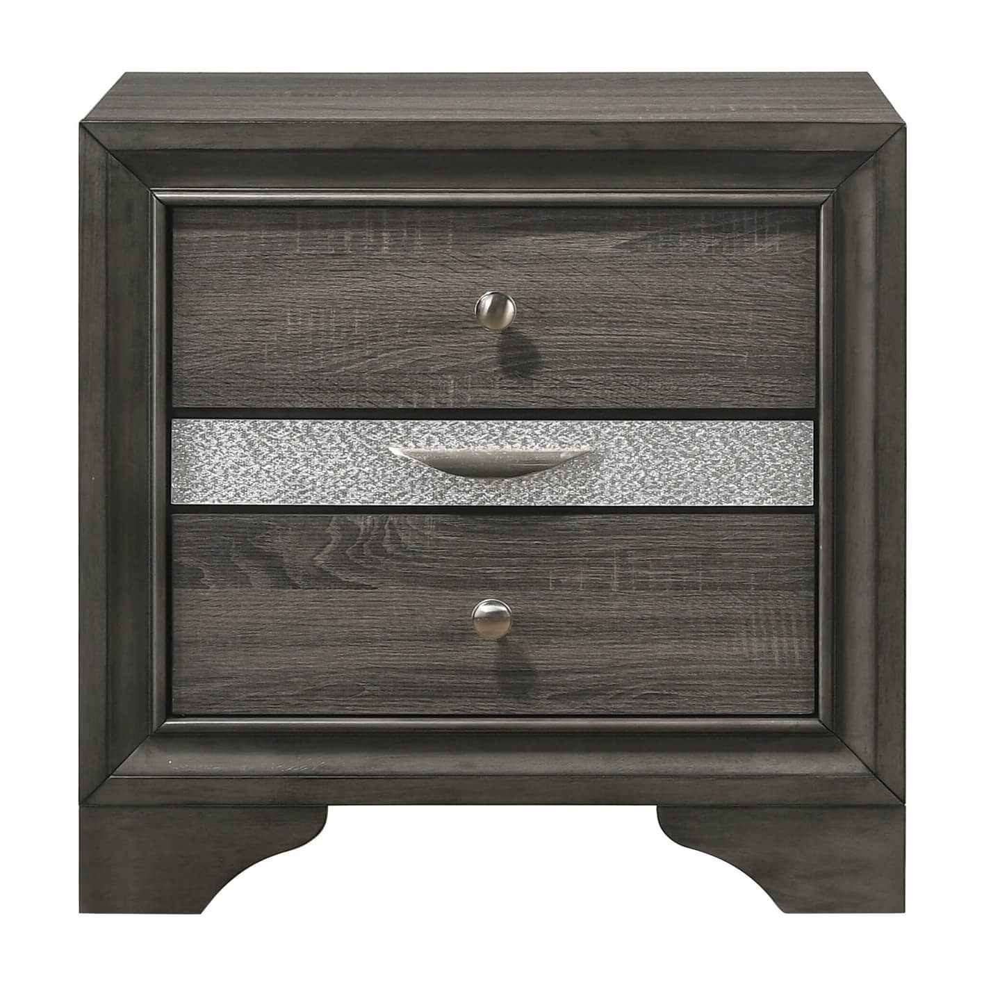 Naima Wood/Wood Veneer Nightstand