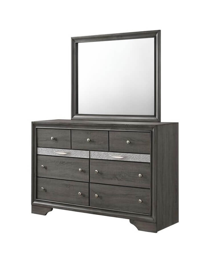 Naima Wood/Wood Veneer Dresser