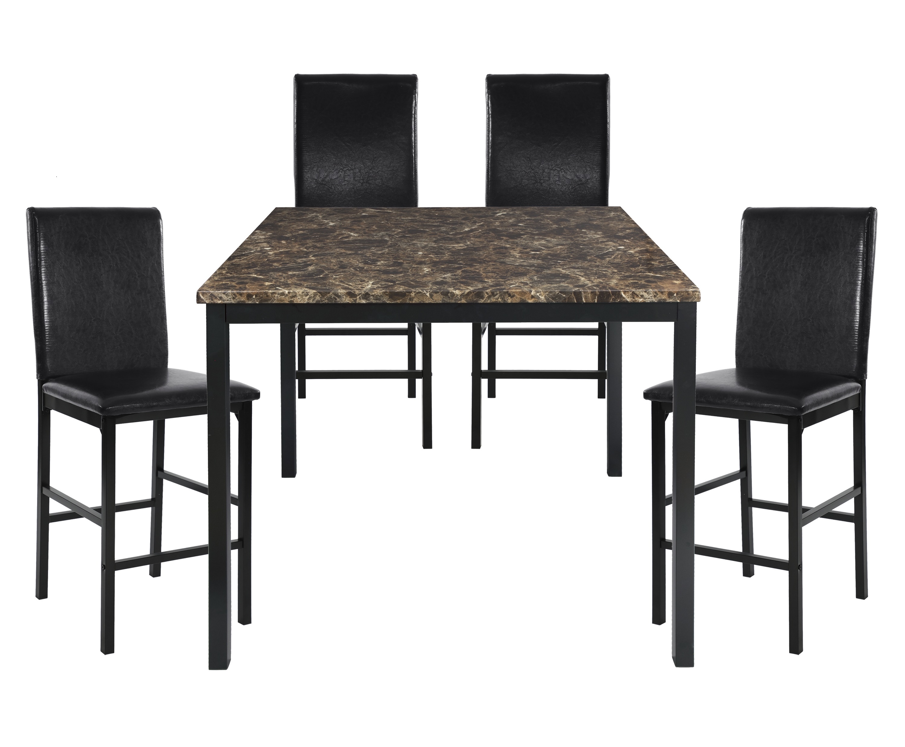 Tempe Transitional Counter Dining Room Set - Thumbnail 2