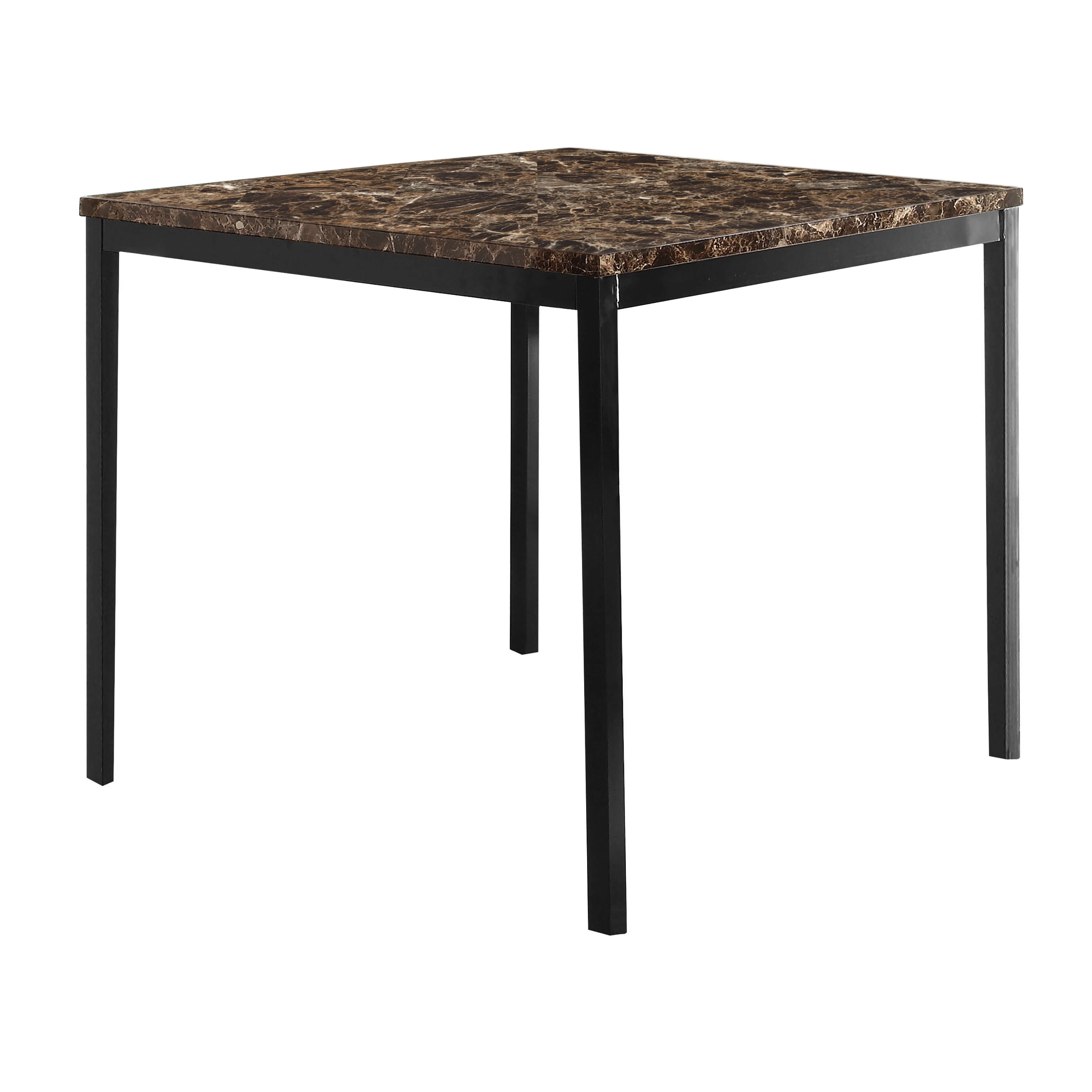 Tempe Transitional Iron Counter Dining Table