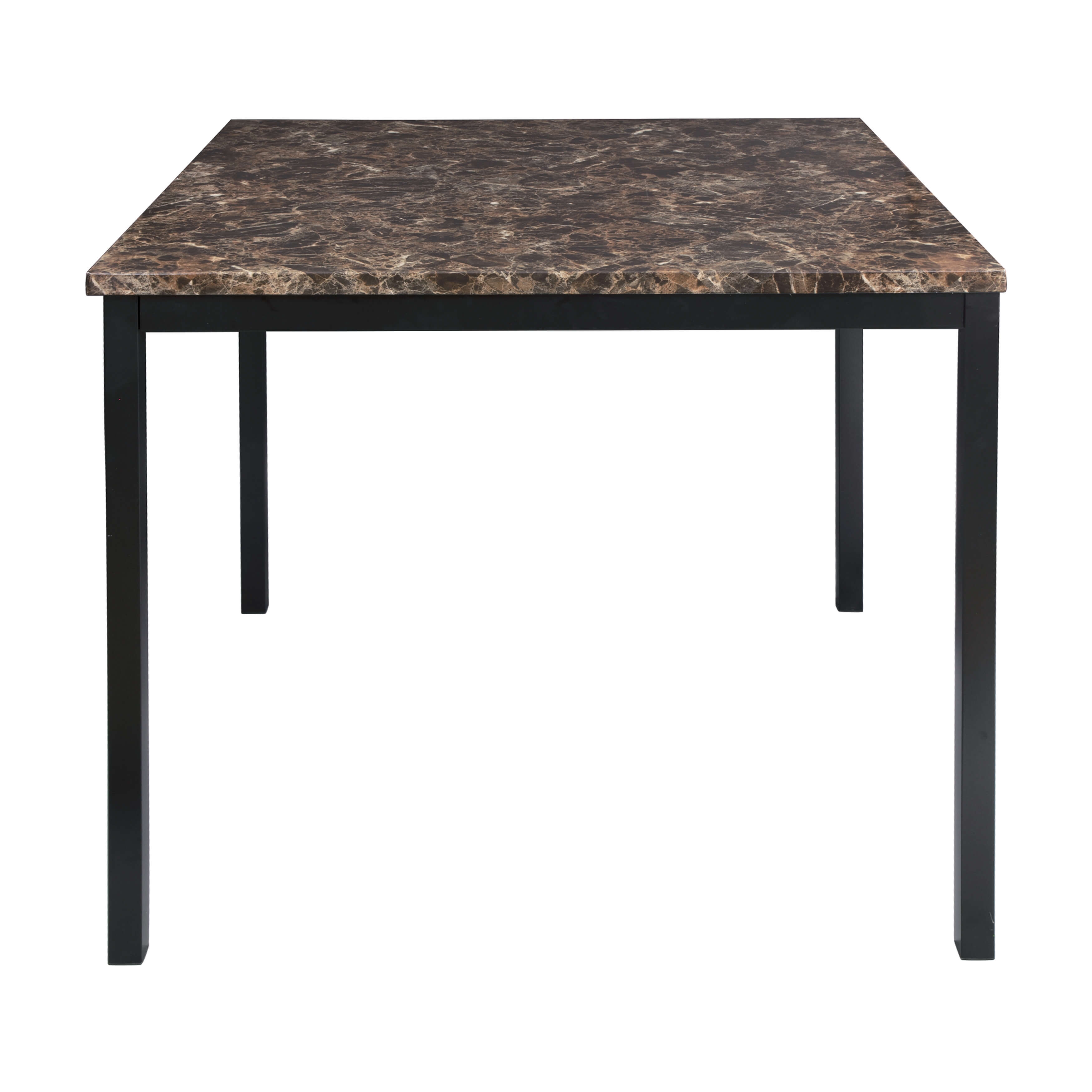 Tempe Transitional Iron Counter Dining Table