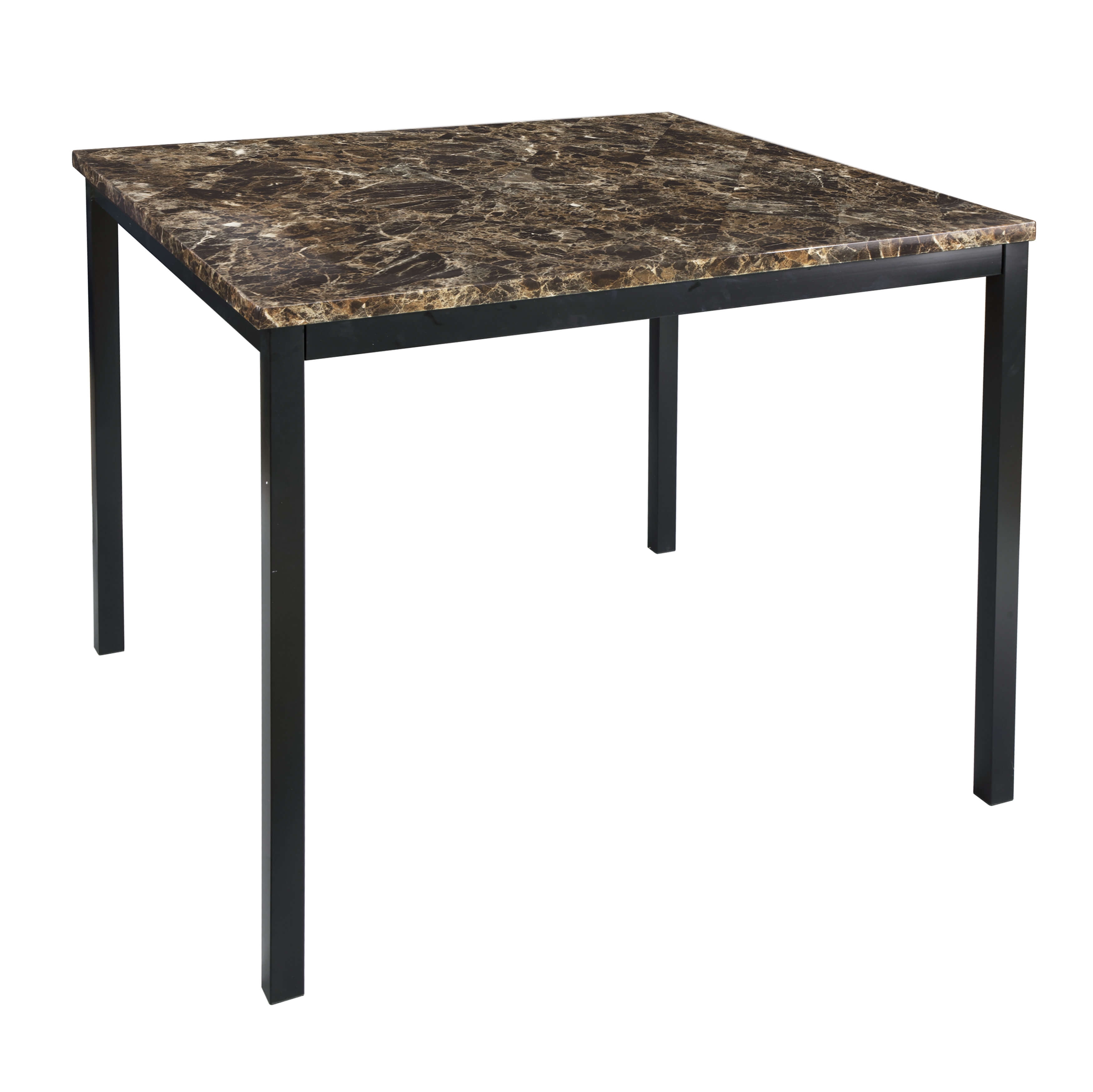 Tempe Transitional Iron Counter Dining Table