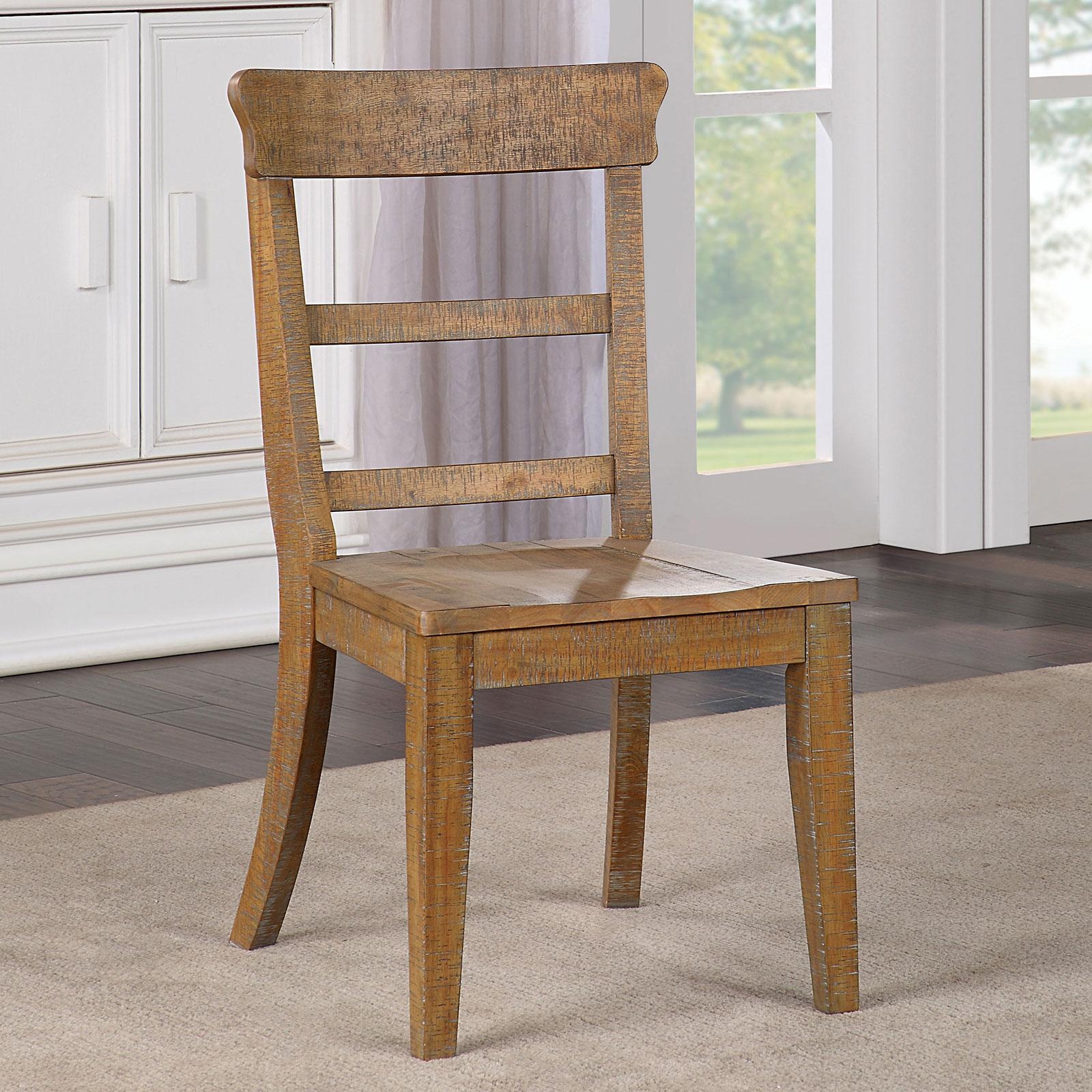 Leonidas Wood Rectangular Dining Set