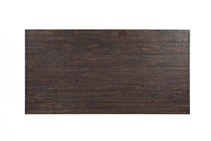 Leonidas Wood Rectangular Dining Table
