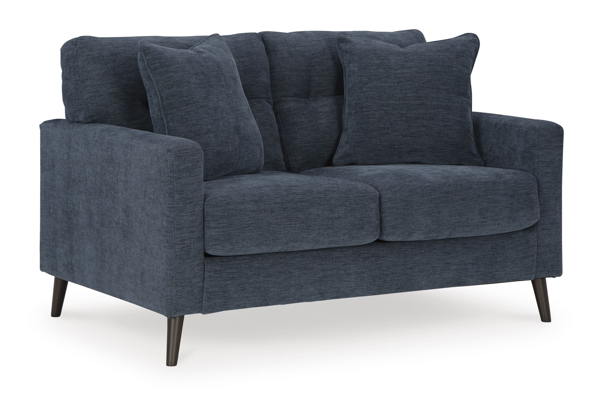 Ashley Bixler Navy Loveseat