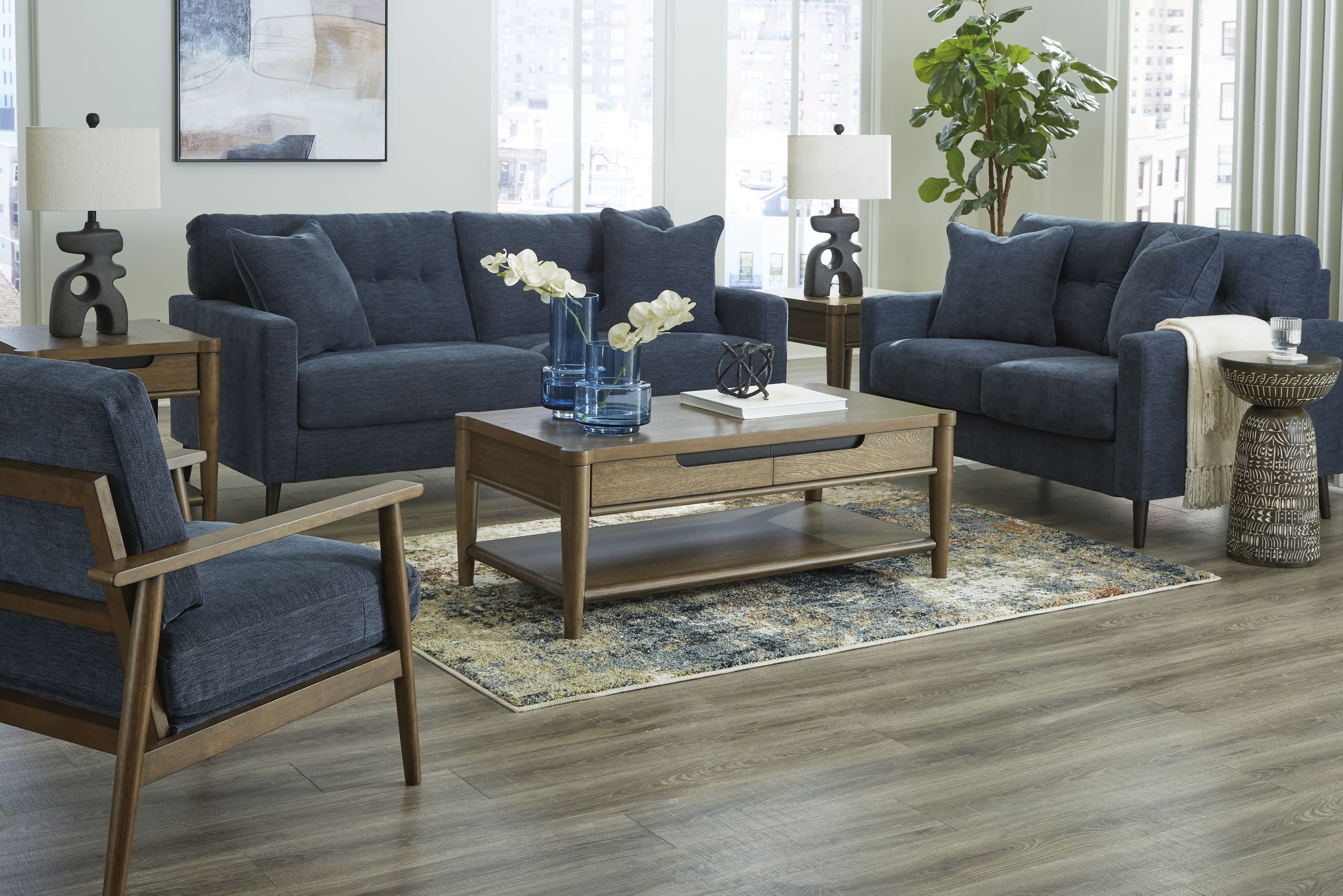 Ashley Bixler Sofa Set 