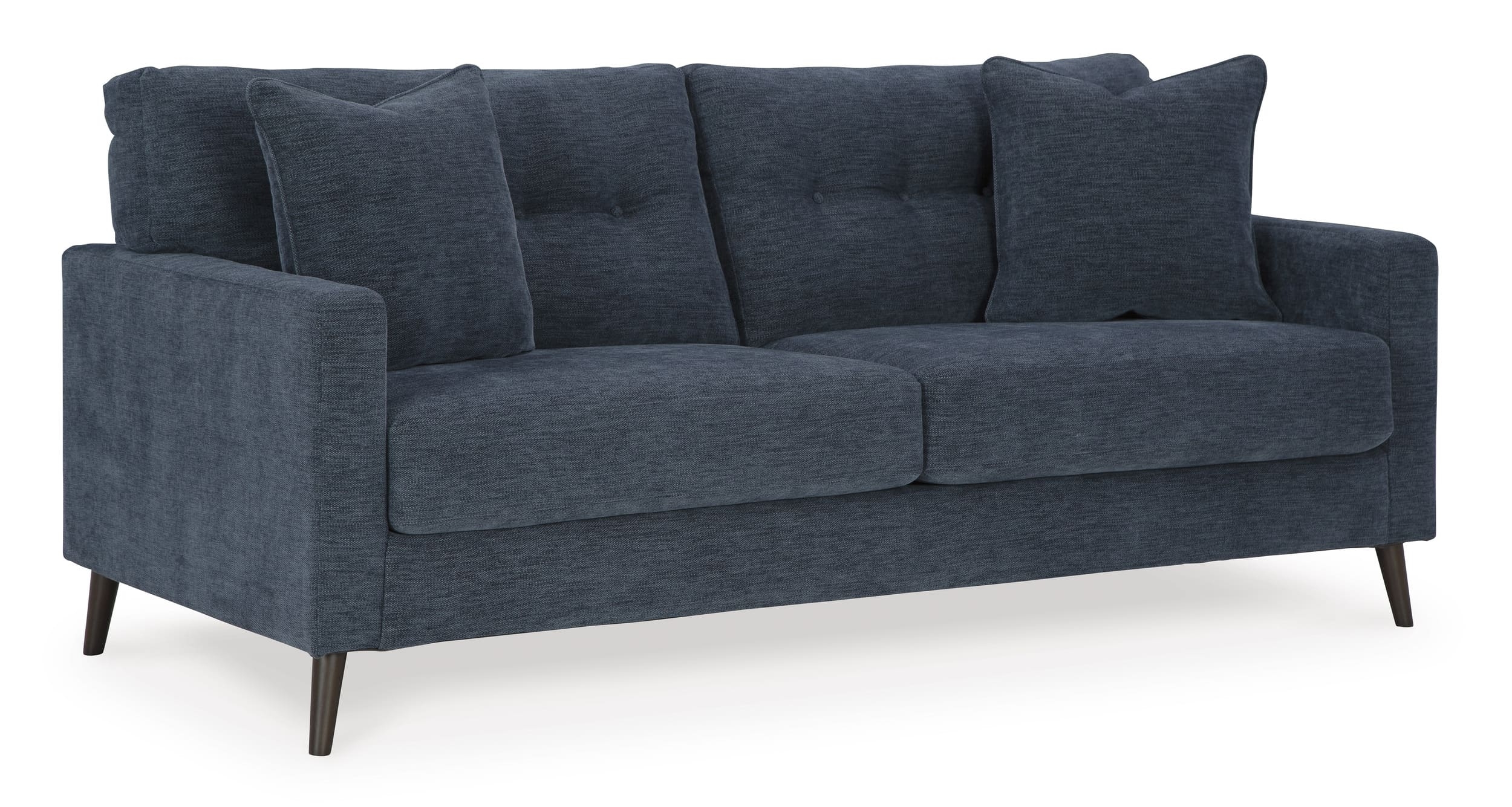 Ashley Bixler Polyester Navy Sofa