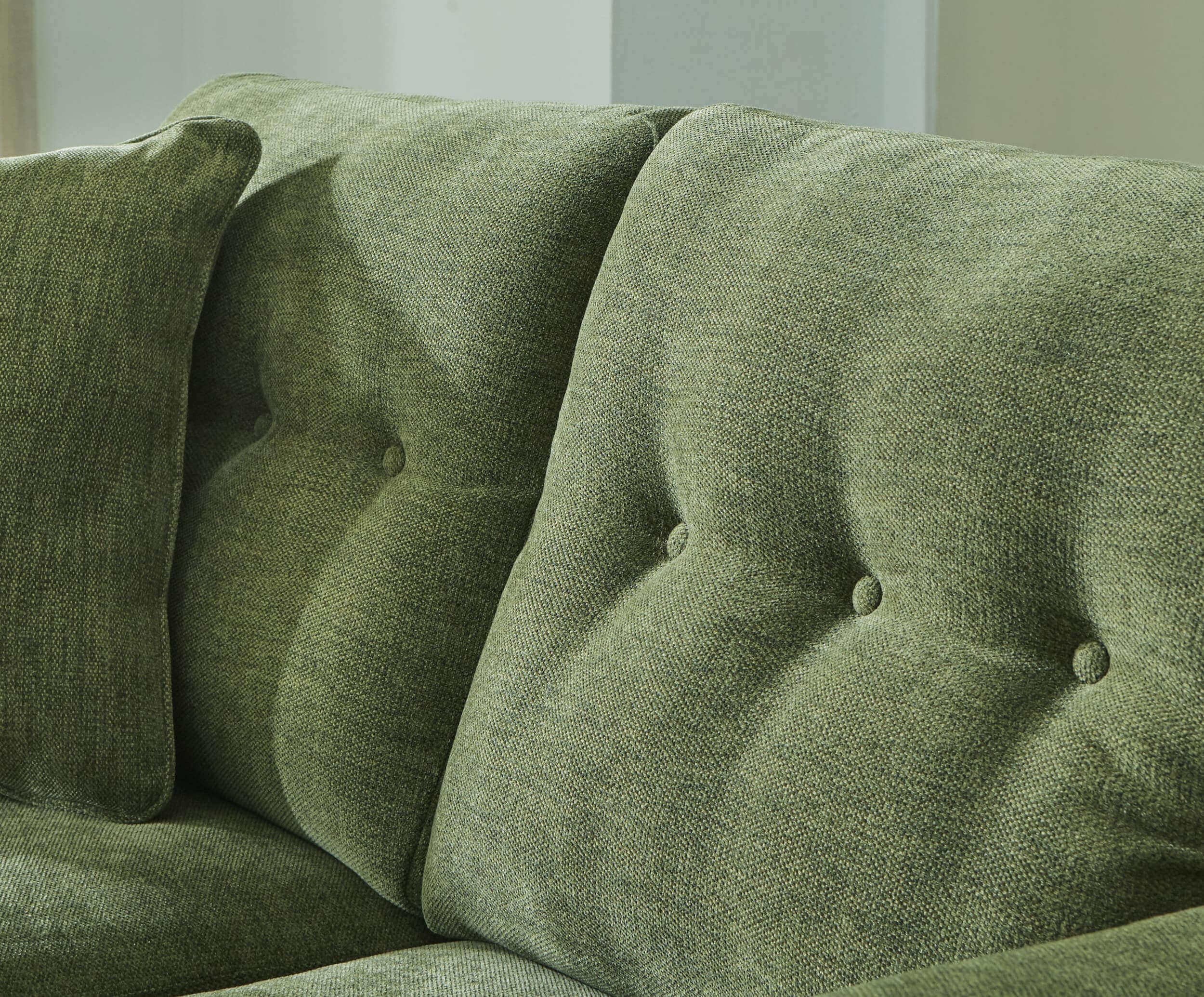 Bixler Olive Right-Arm Facing Corner Chaise Back Cushions