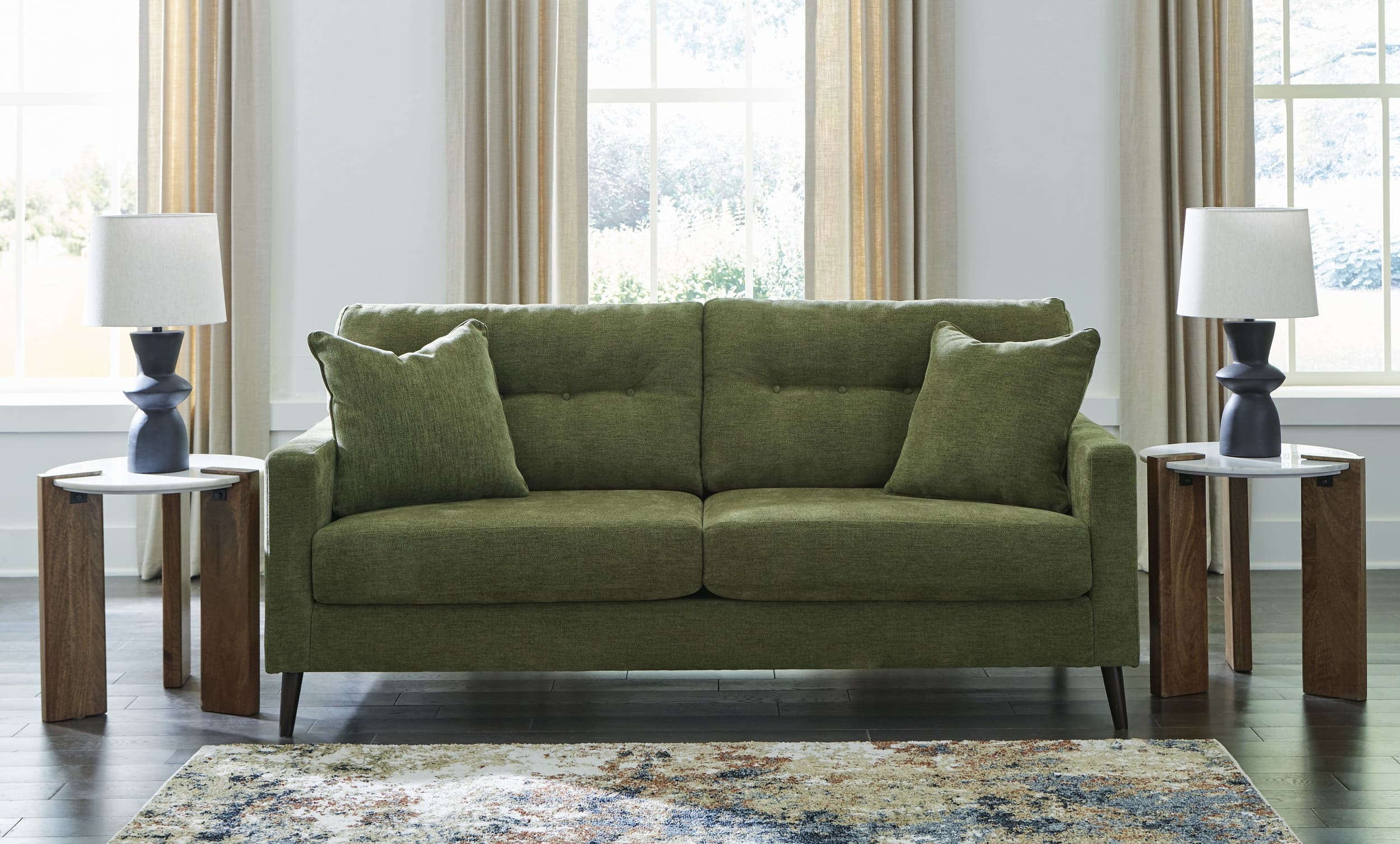 Ashley Bixler Olive Sofa