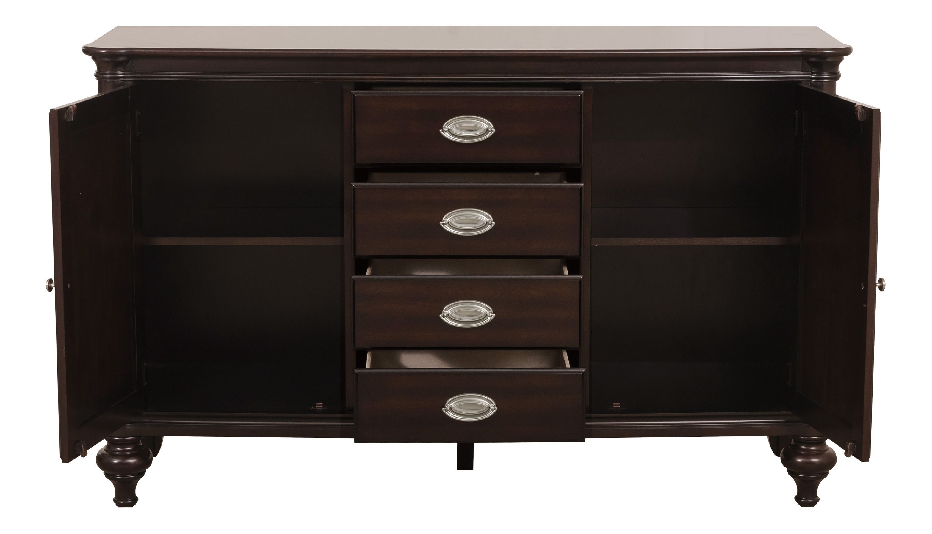 Marston Classic 2-Door 4-Drawer Wood Veneer Buffet
