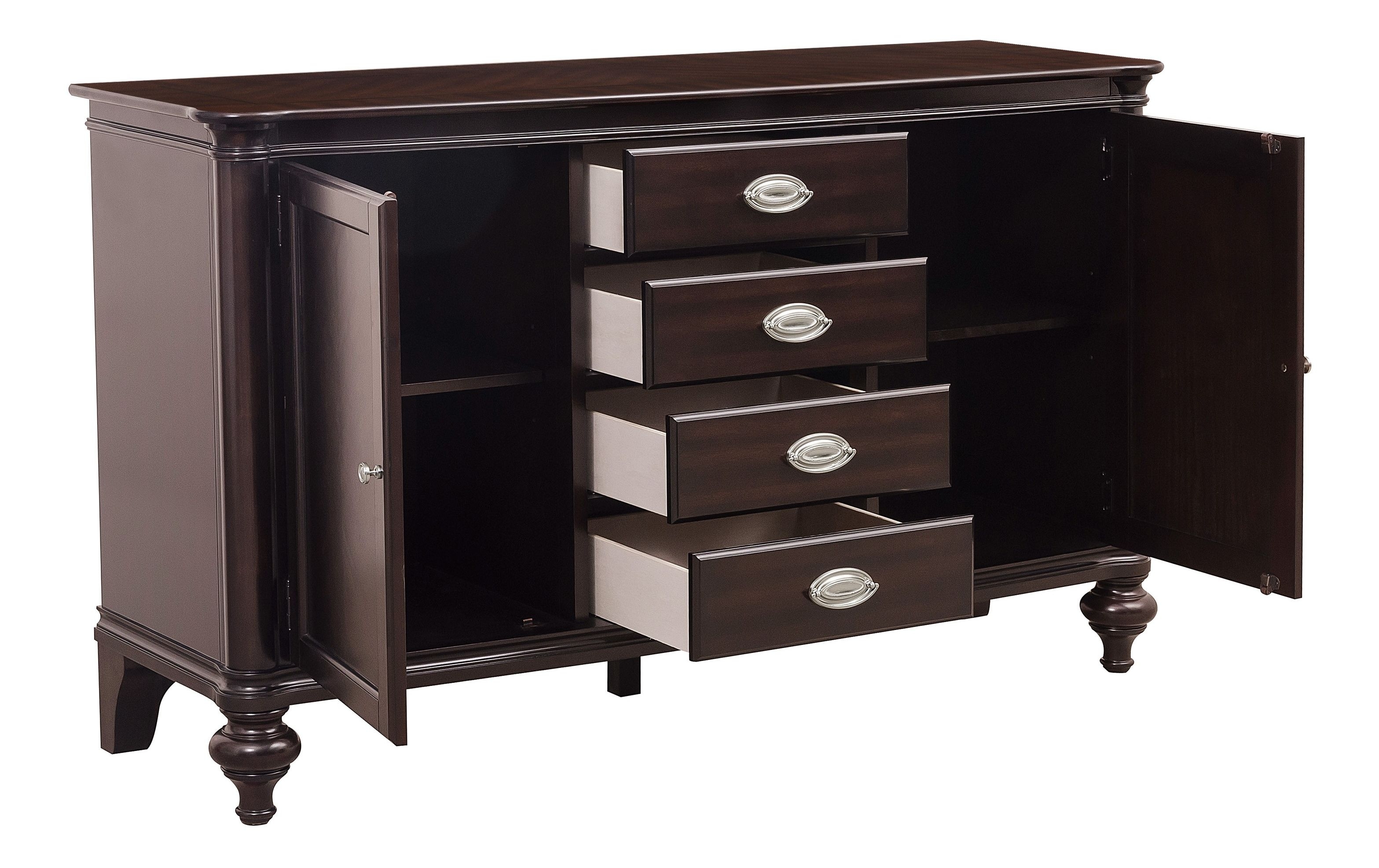 Marston Classic 2-Door 4-Drawer Wood Veneer Buffet