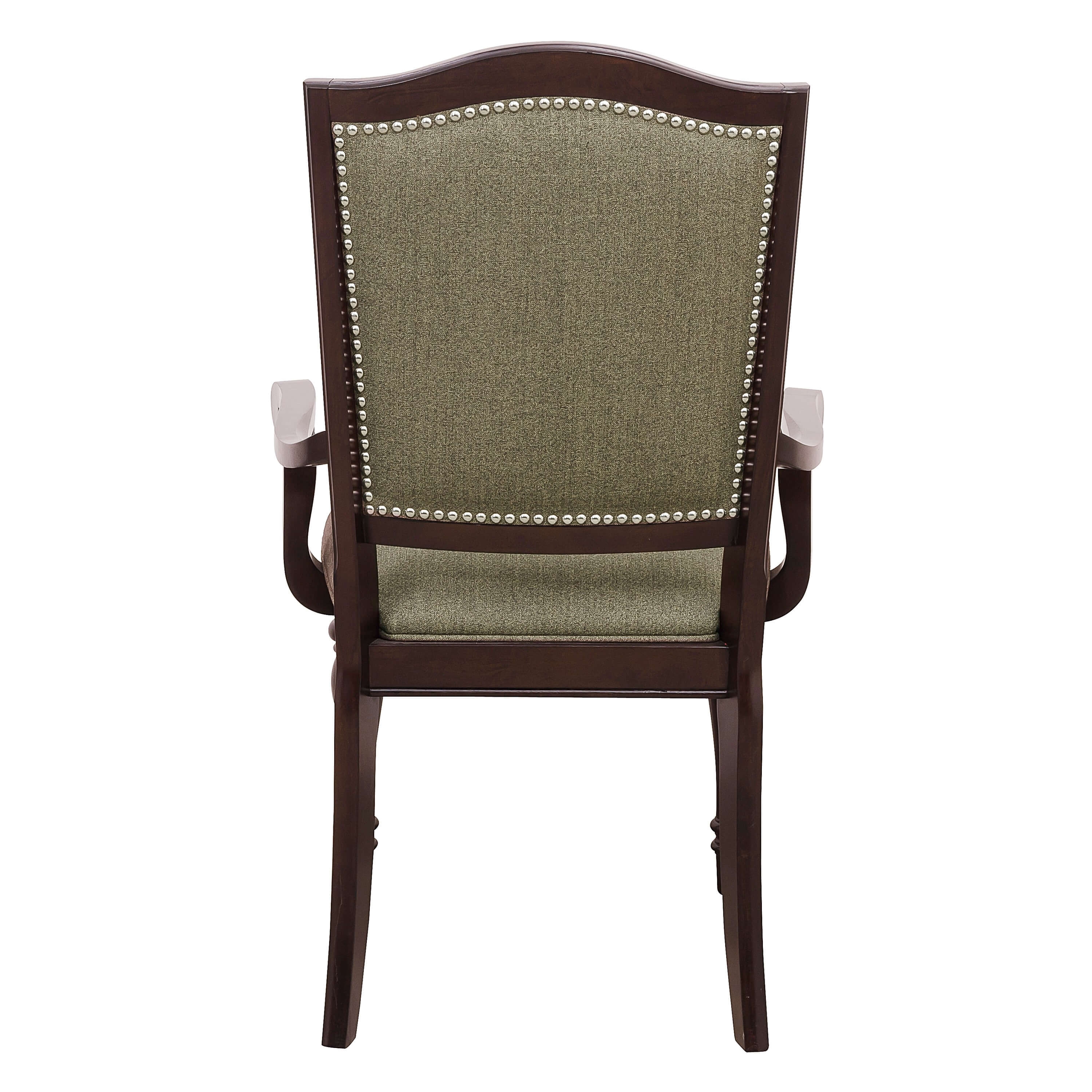 Marston Classic Fabric/Wood Dining Arm Chair