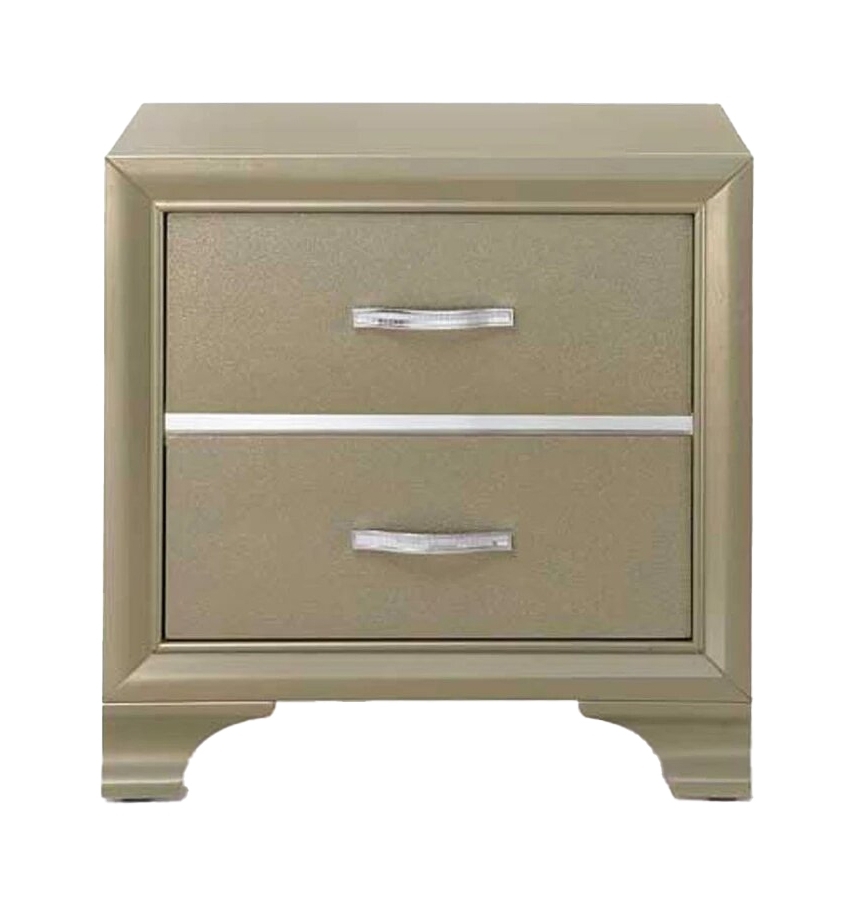Beaumont Modern Classic Wood 7-drawer Bedroom Dresser Champagne