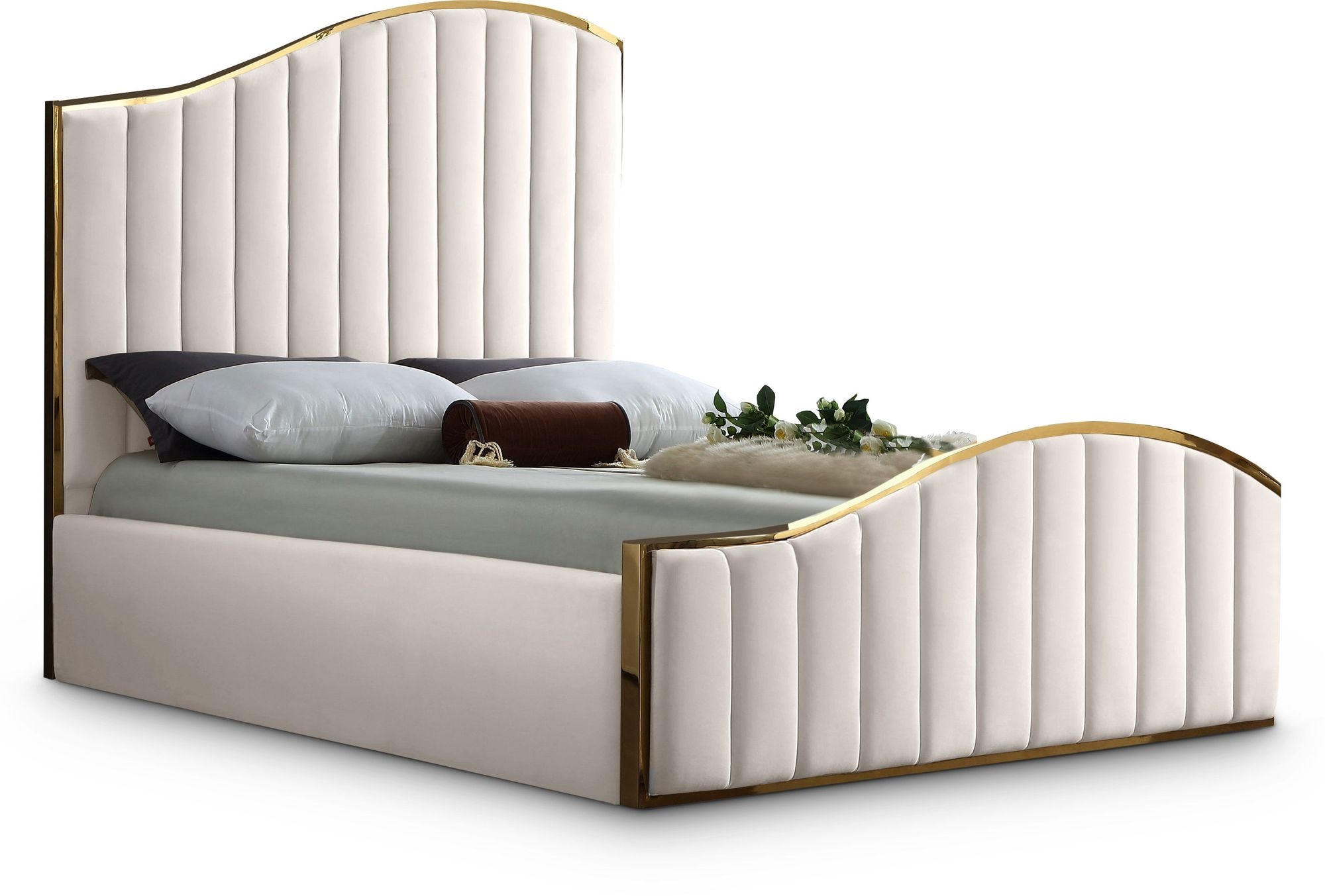 Jolie Velvet Bed