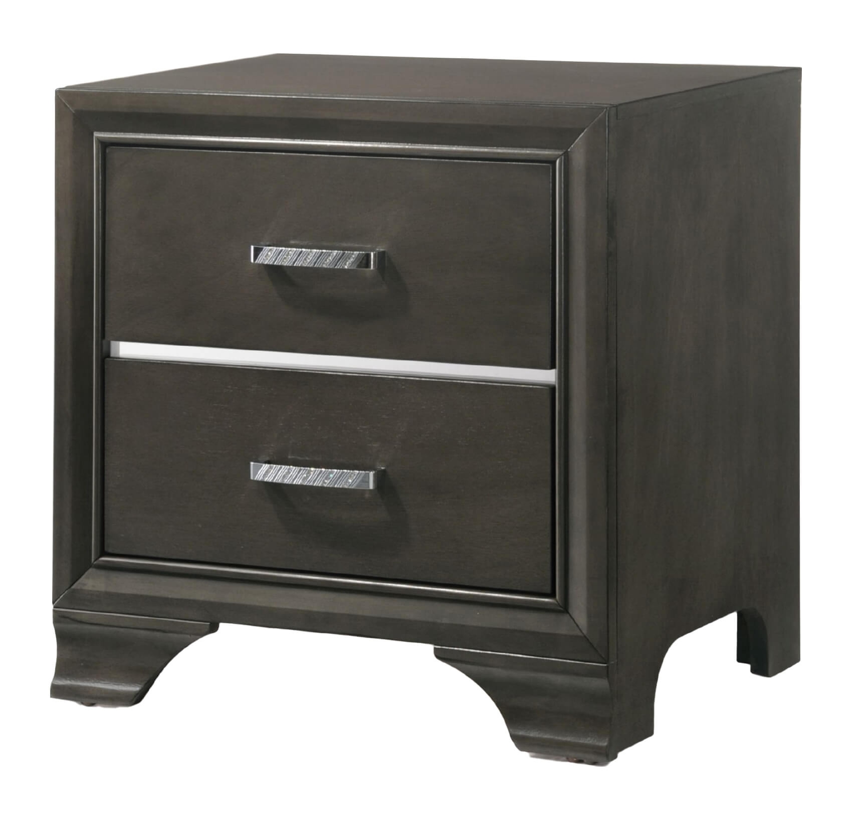 Carine II Wood Nightstand
