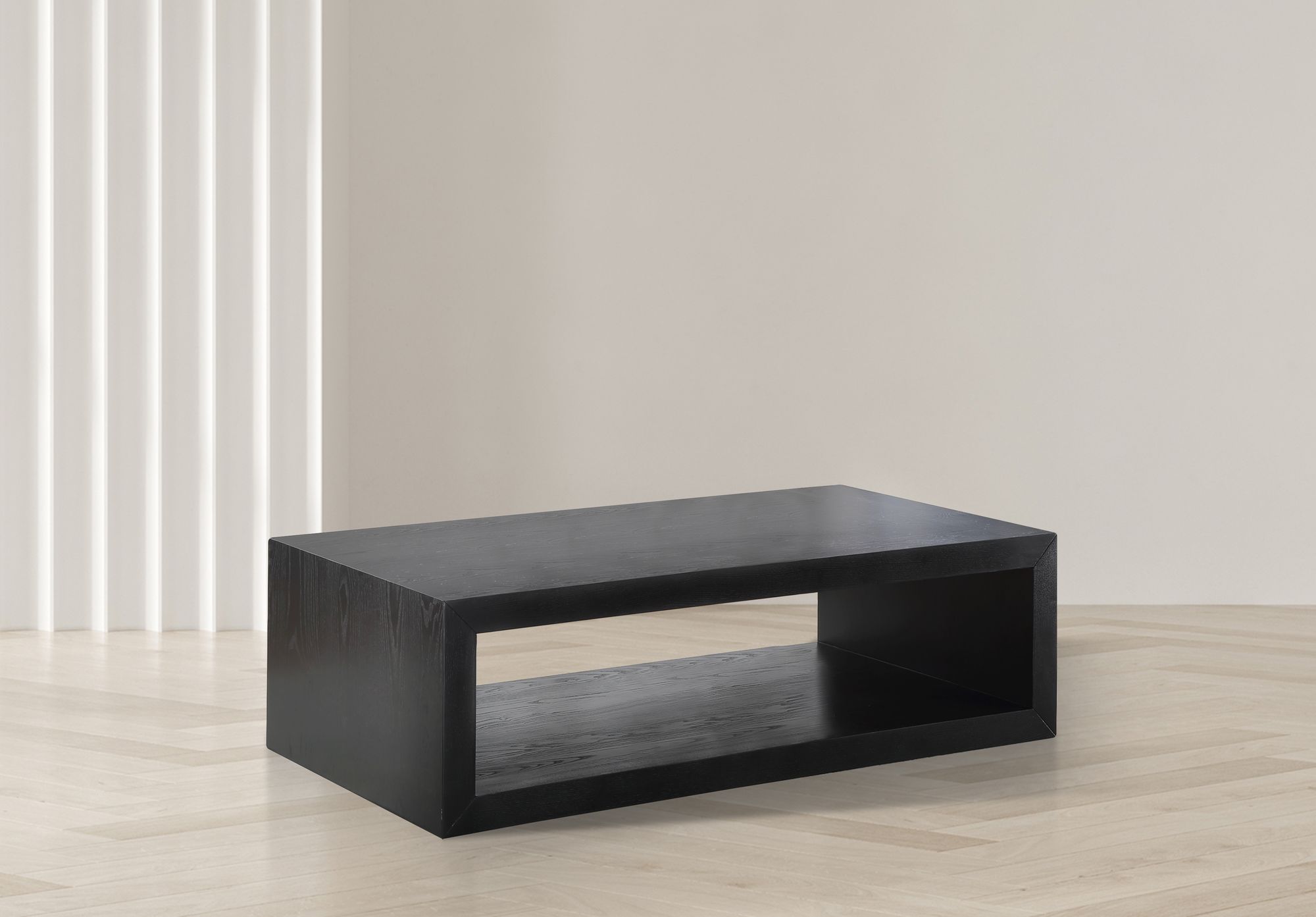 Alma 54" Rectangular Veneer Coffee Table