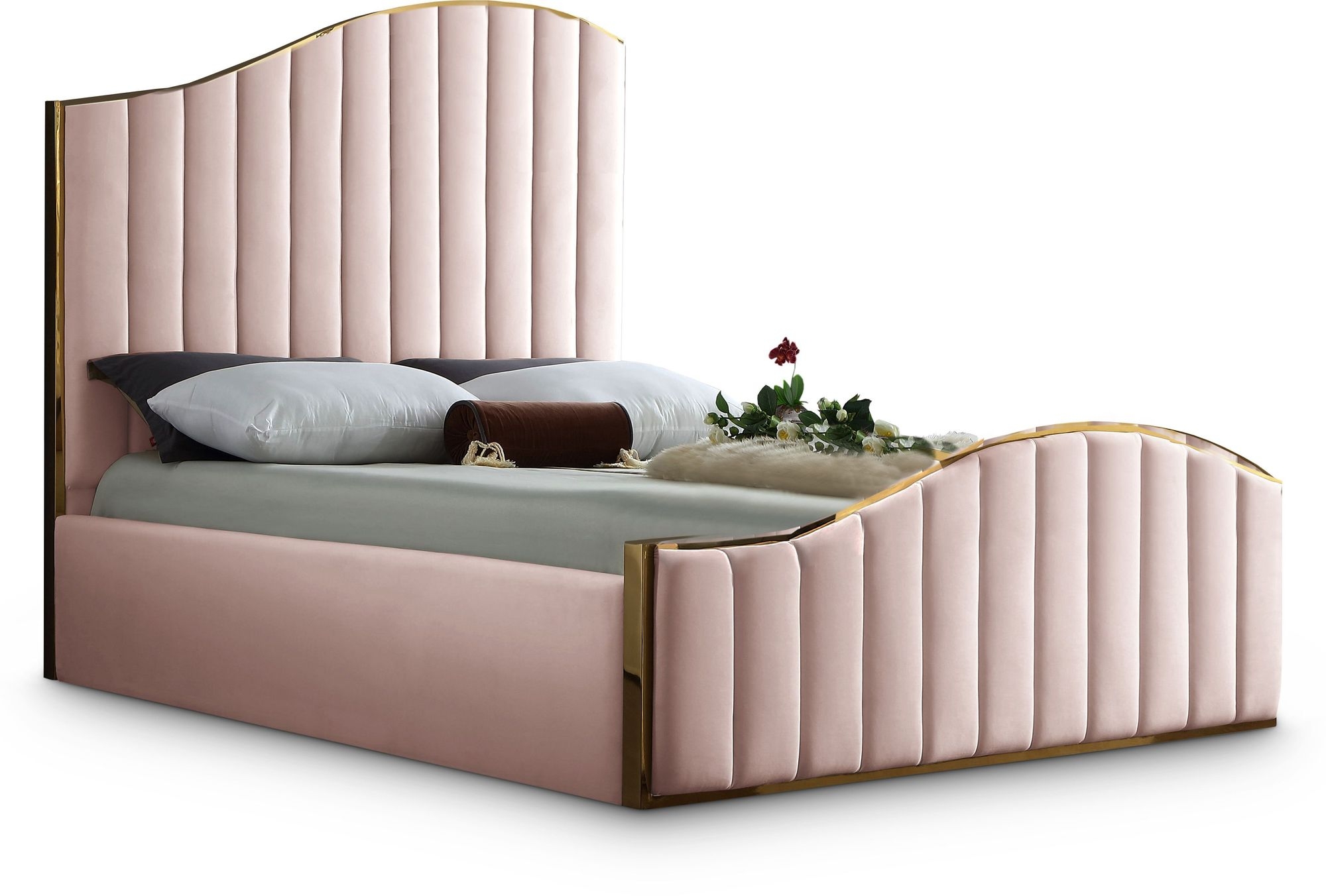 Jolie Velvet Bed