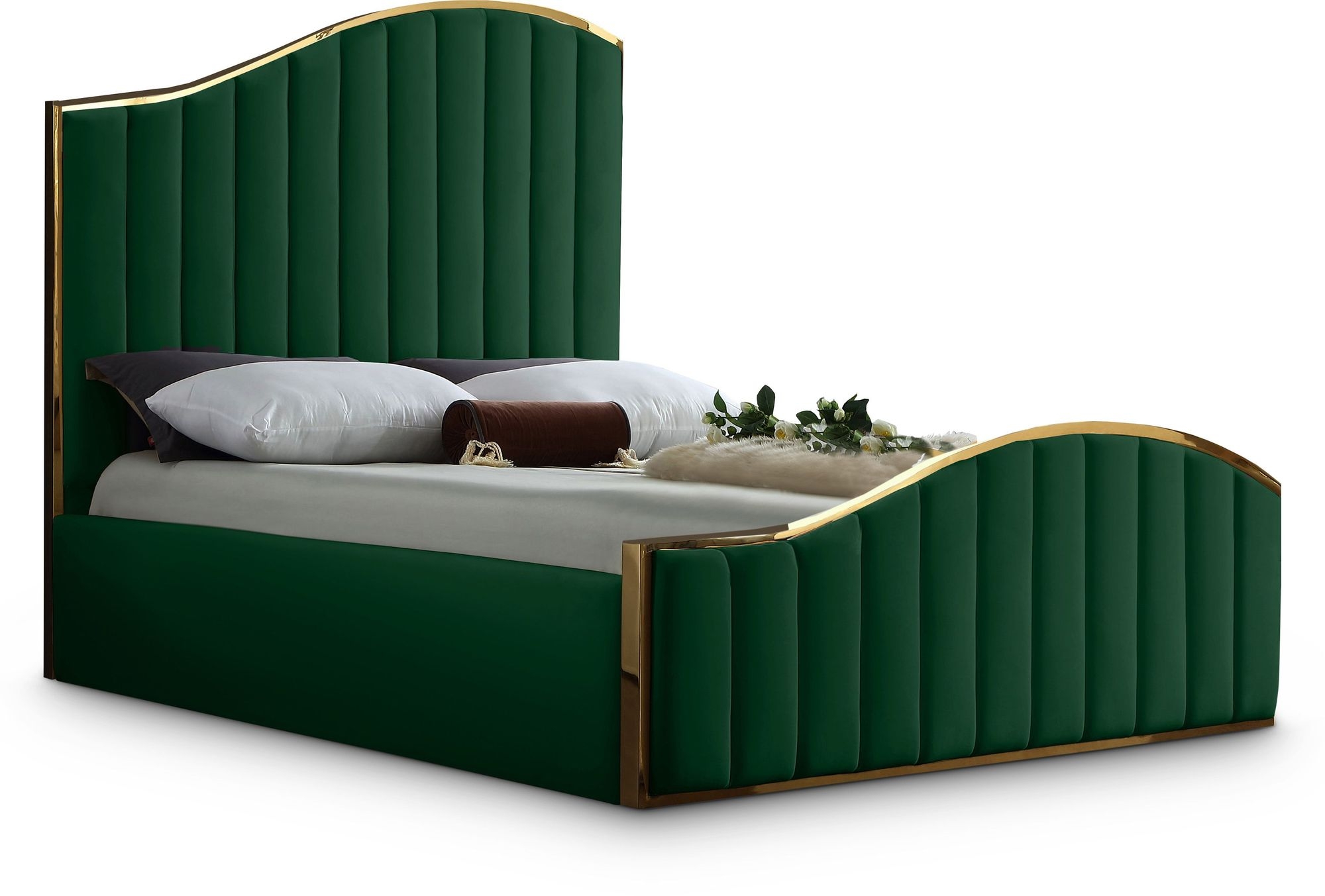 Jolie Velvet Bed