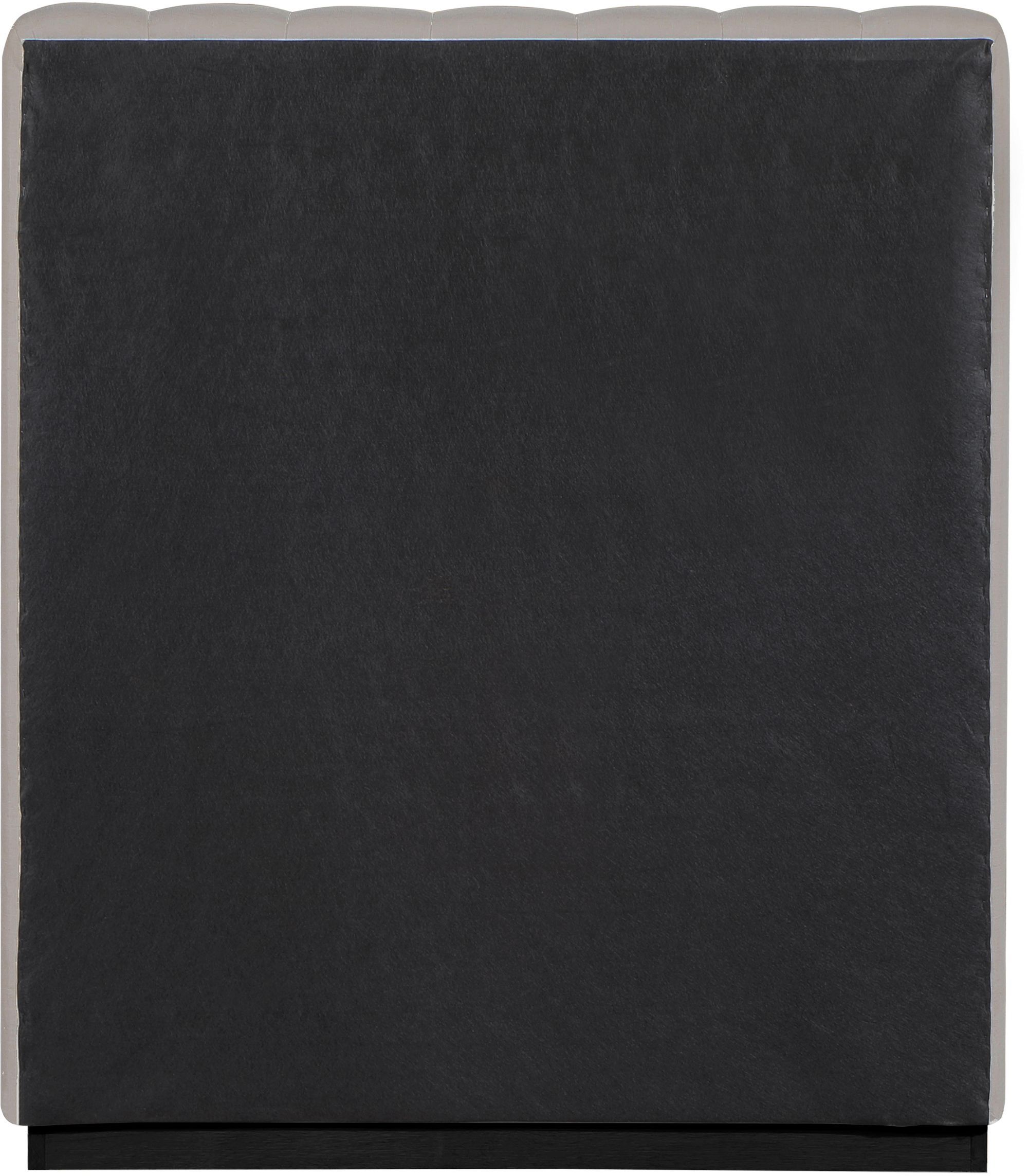 Lucia Linen Fabric Twin Size Bed