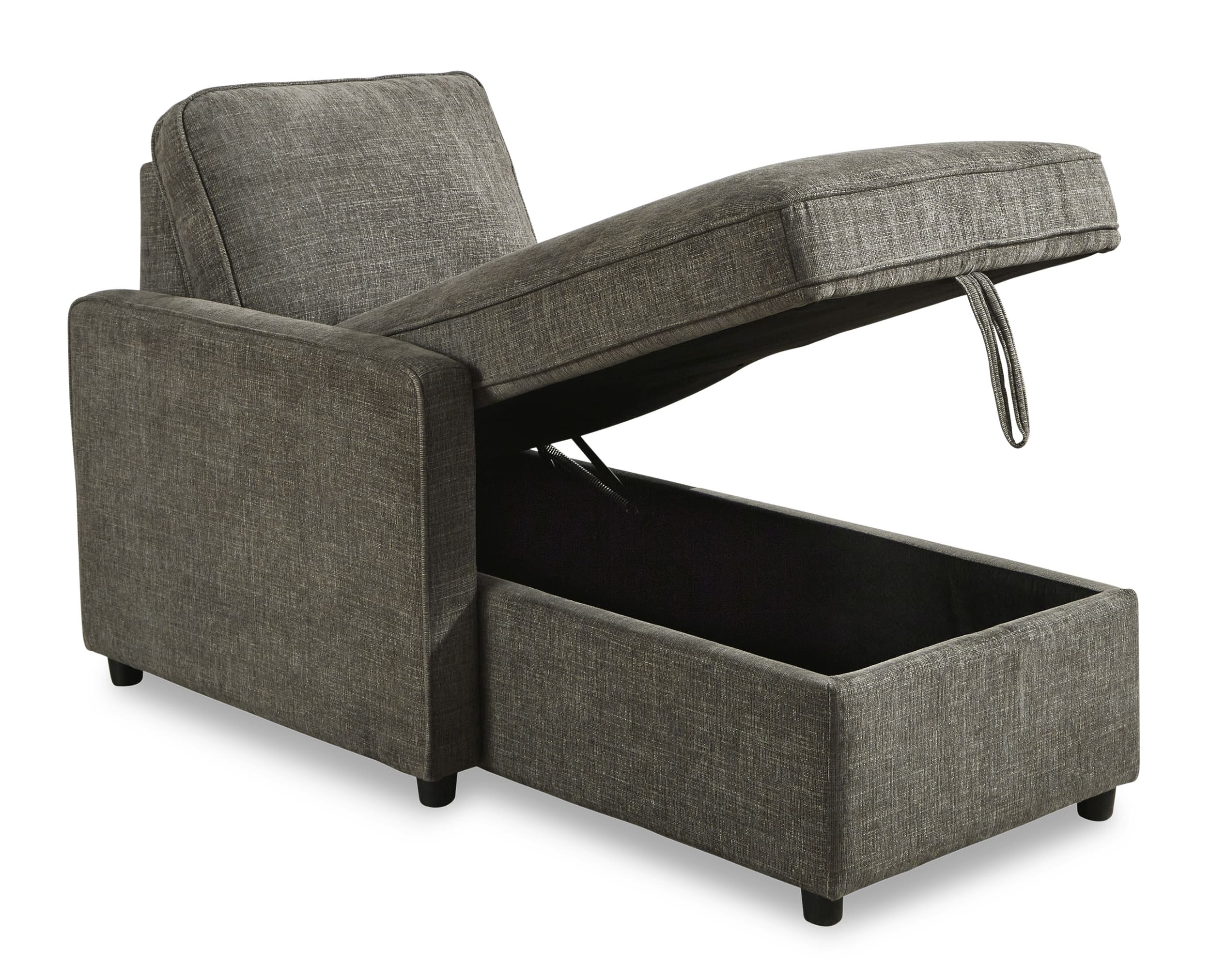 Kerle 2-Piece Polyester L-Shaped Sectional Pop Up Bed w/Left Arm Chaise Facing