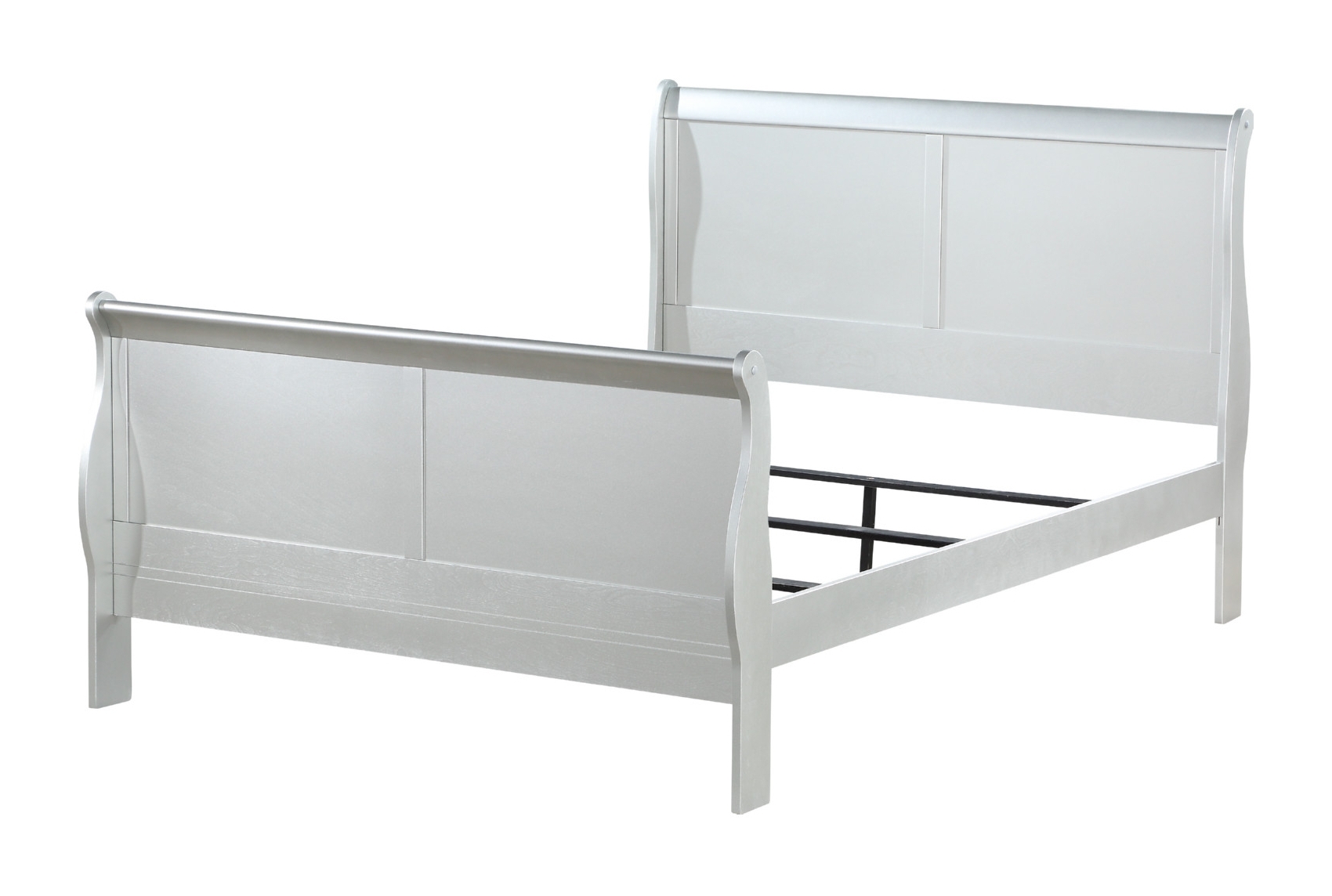 Louis Philippe III Sleigh Bed