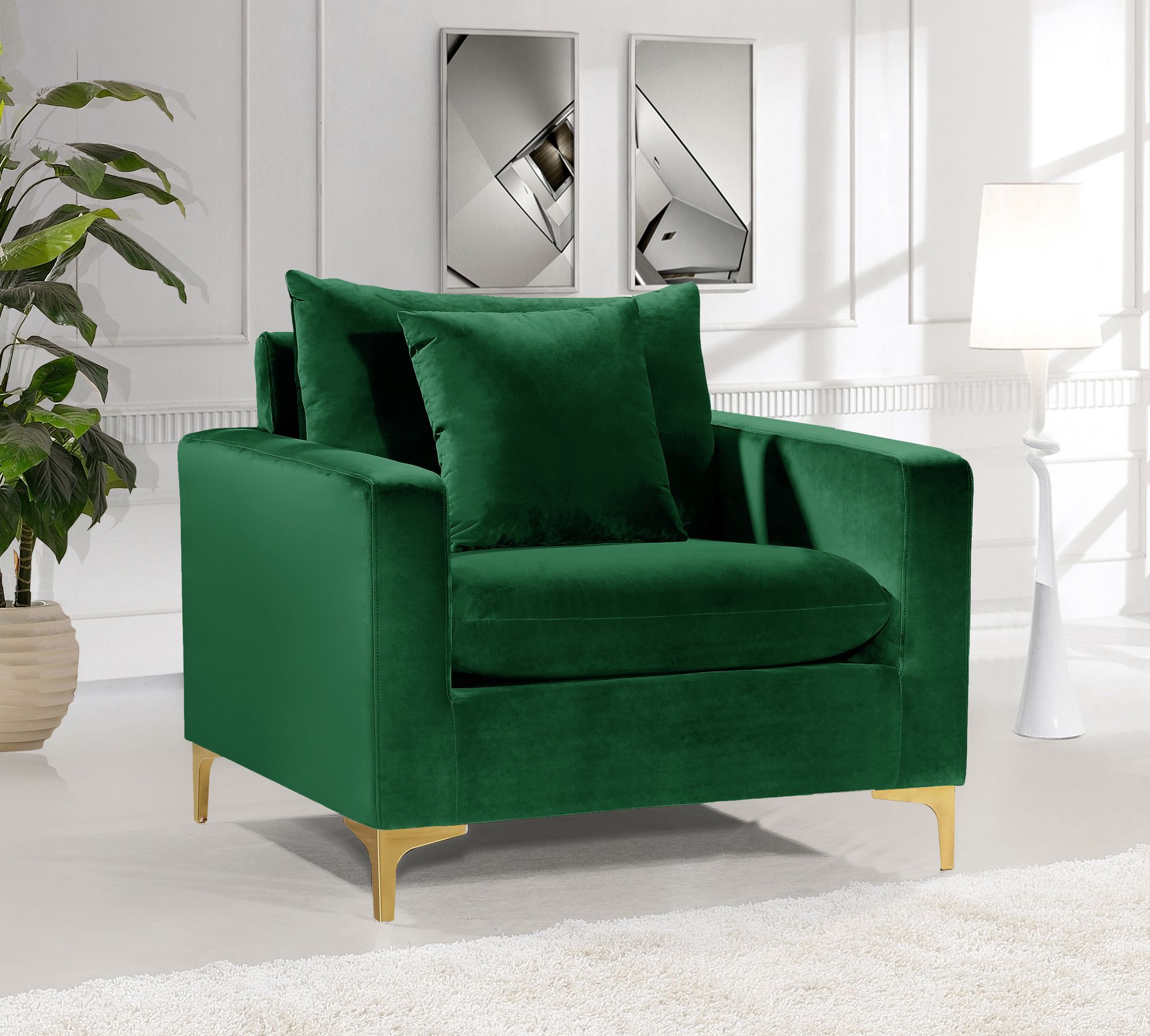 Naomi Velvet Chair