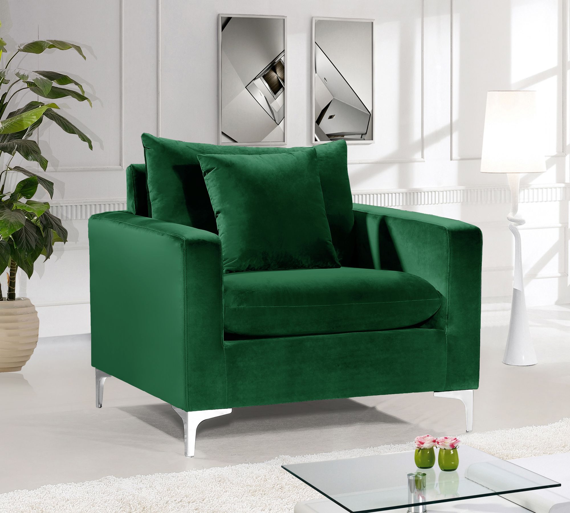 Naomi Velvet Chair