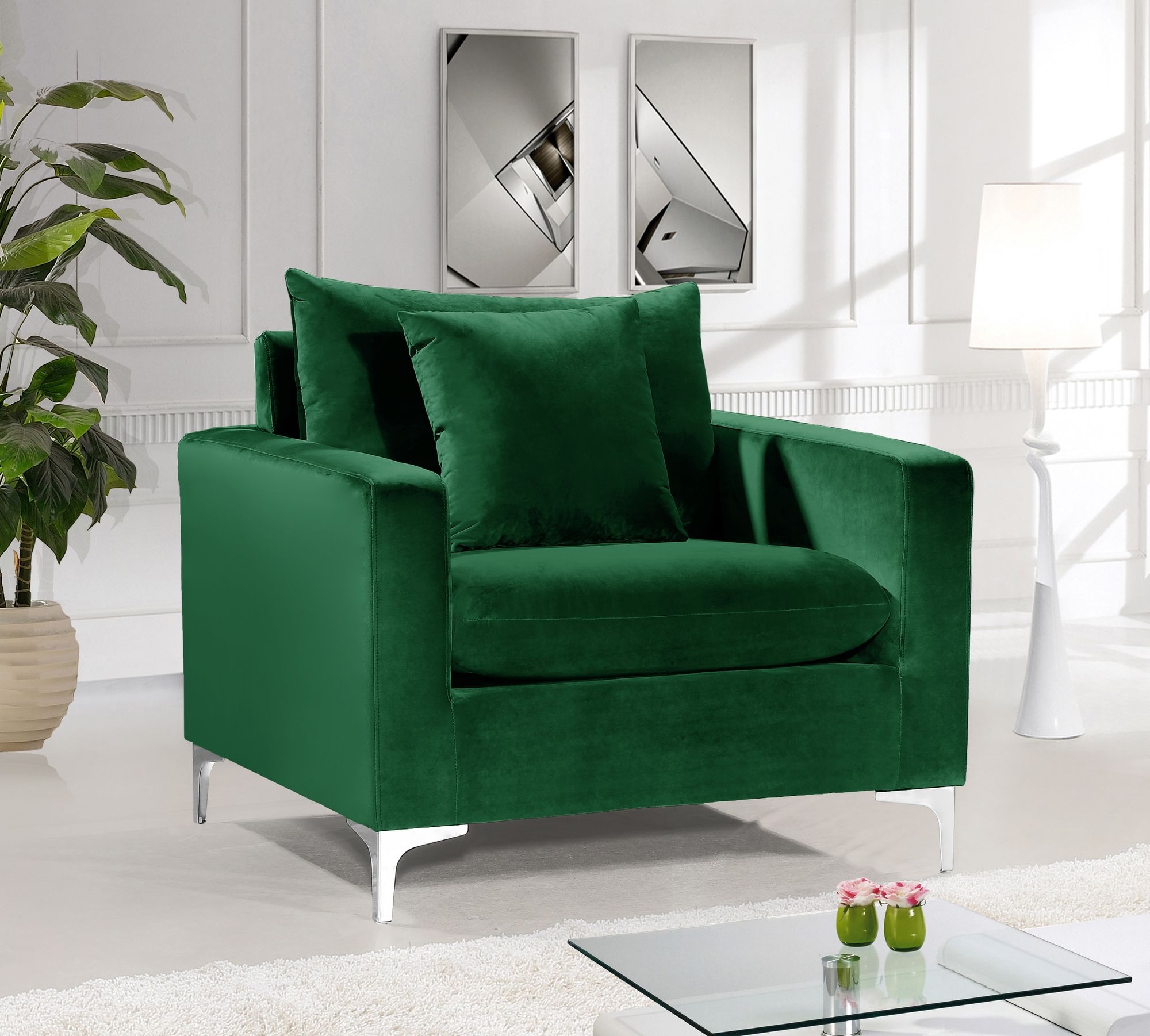 Naomi Velvet Chair