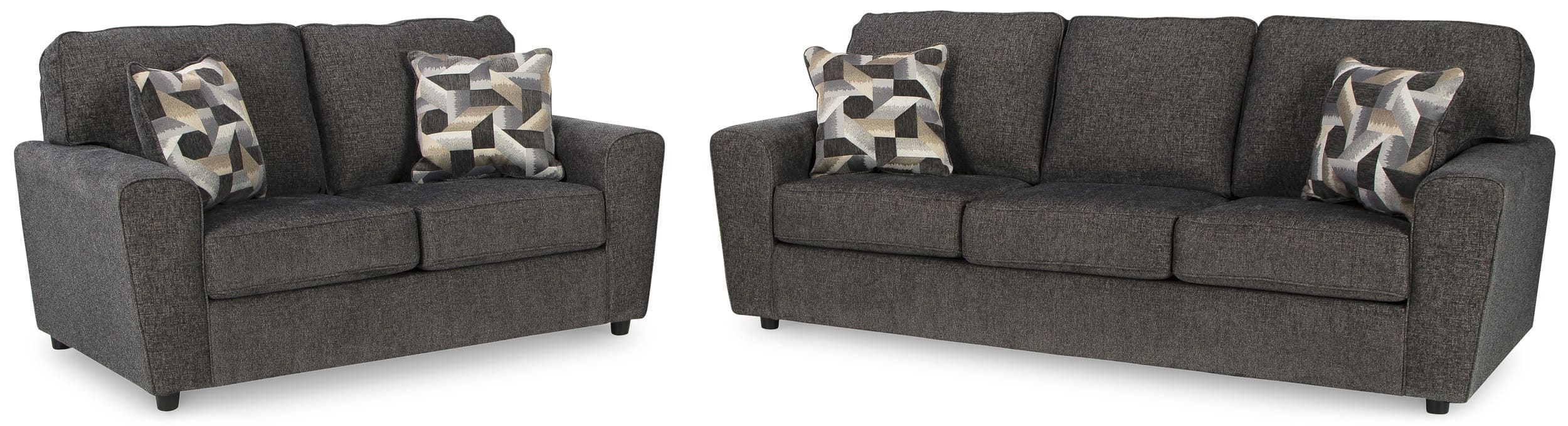 Ashley Cascilla Polyester Sofa And Loveseat