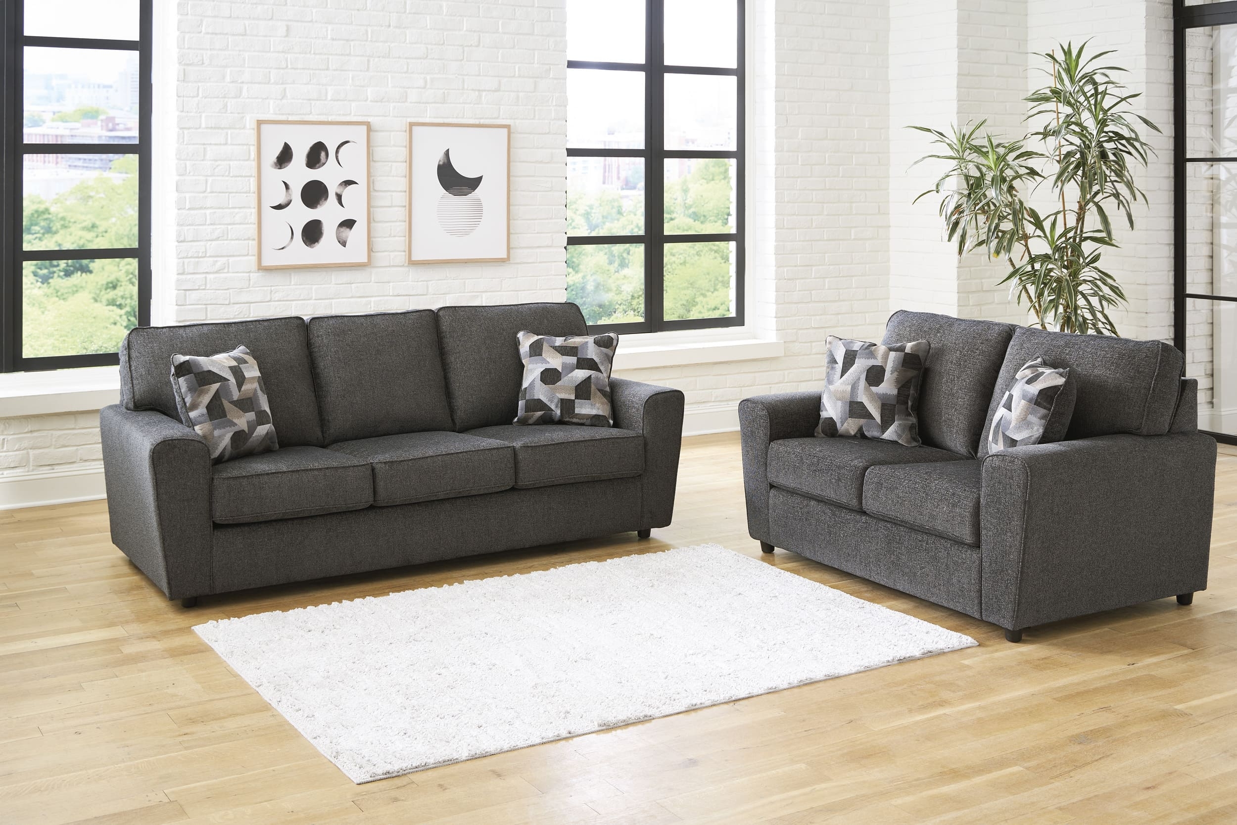 Ashley Cascilla Sofa And Loveseat