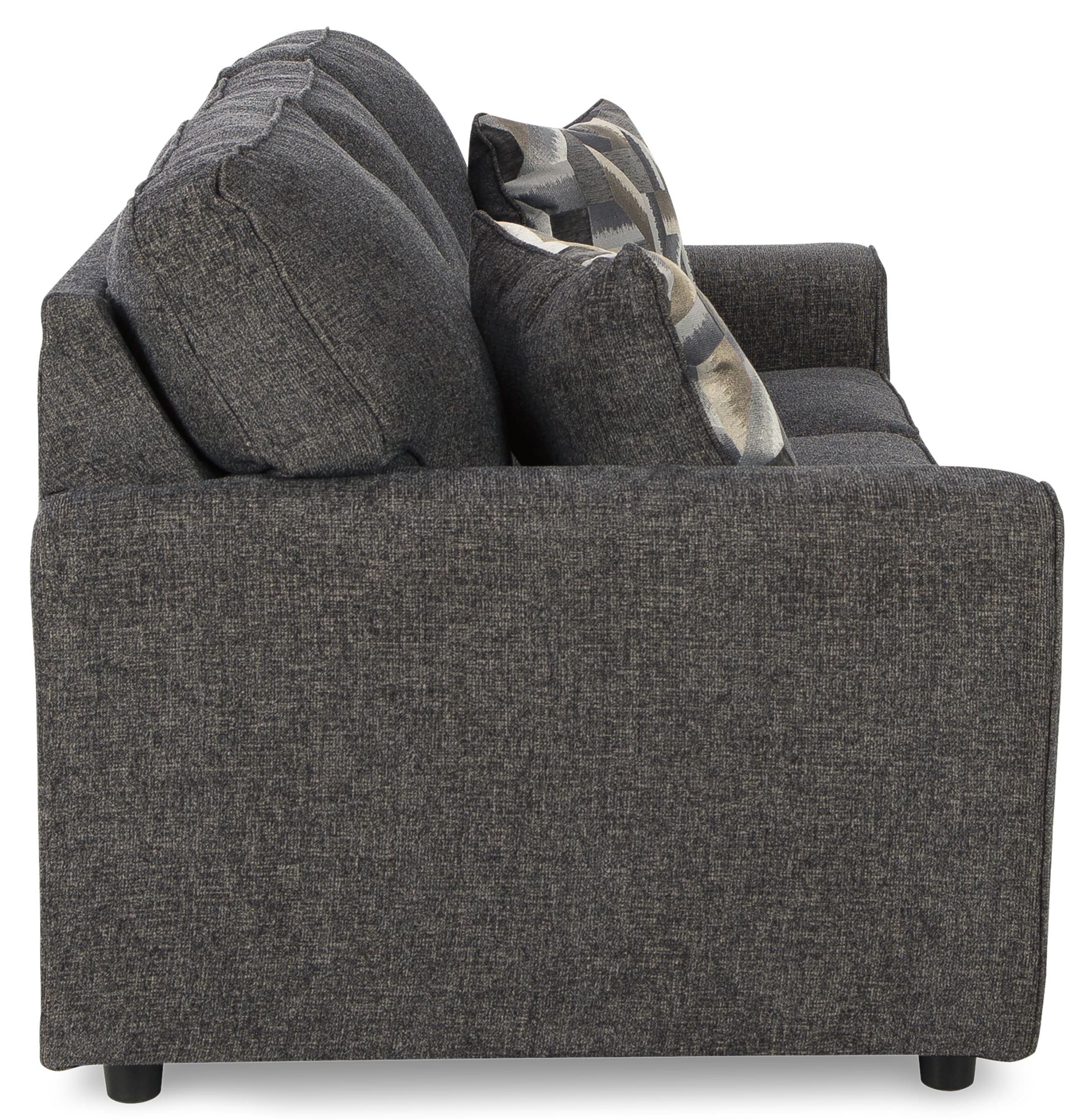 Ashley Cascilla Slate Polyester Sofa Side