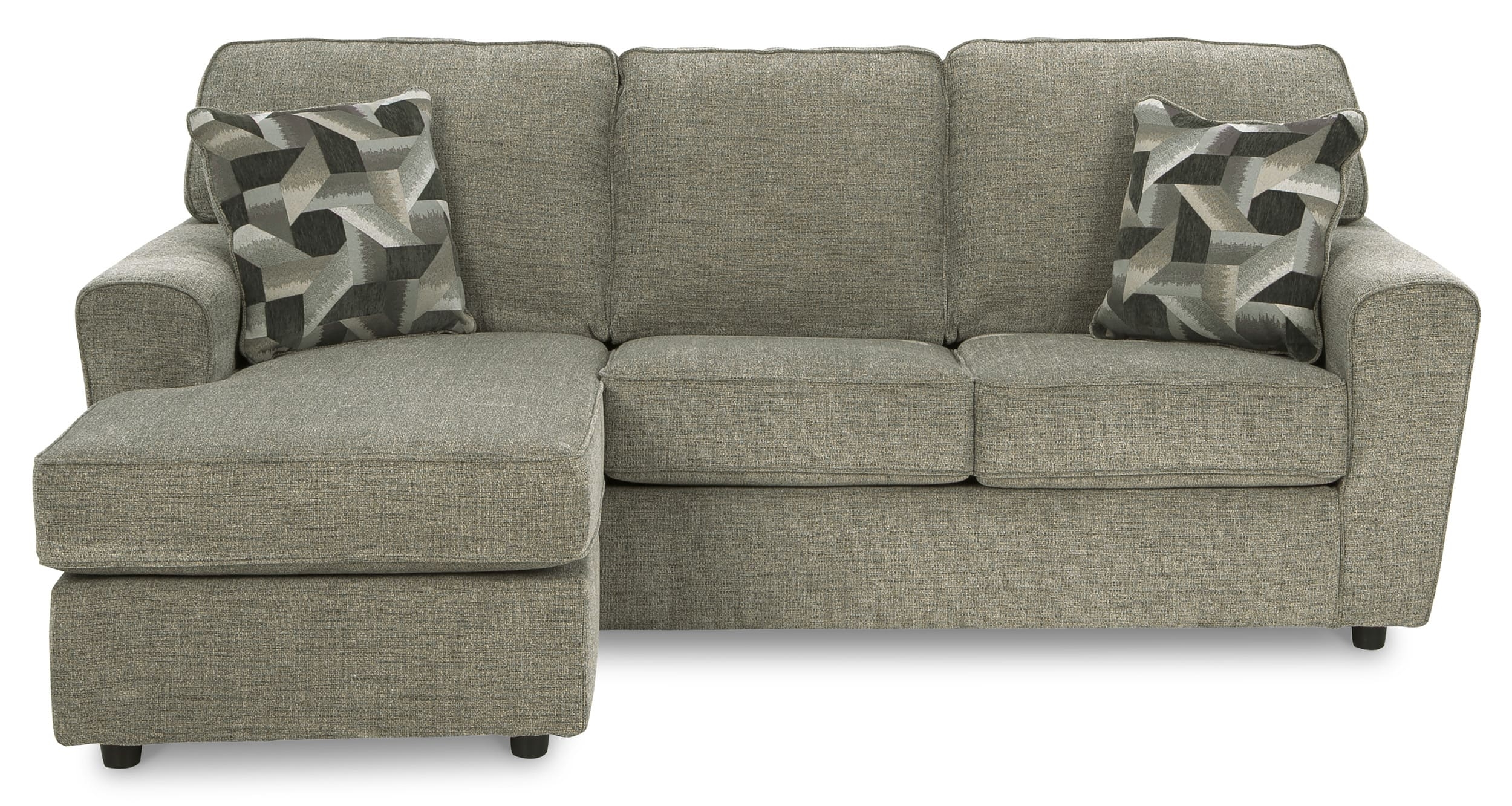 Cascilla Polyester L-Shaped Sectional Sofa w/Left Arm Chaise Facing