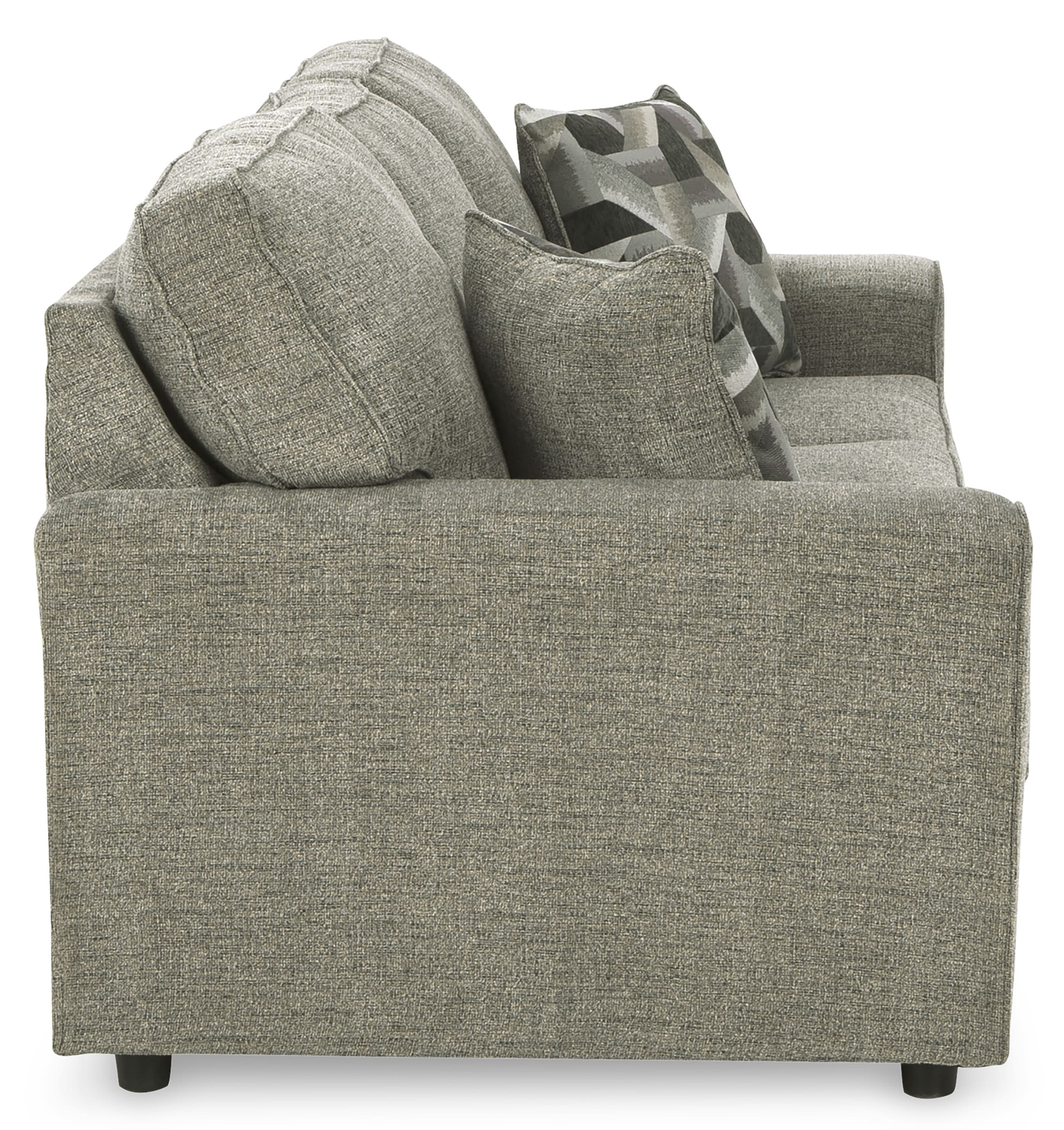 Ashley Cascilla Pewter Polyester Sofa Side
