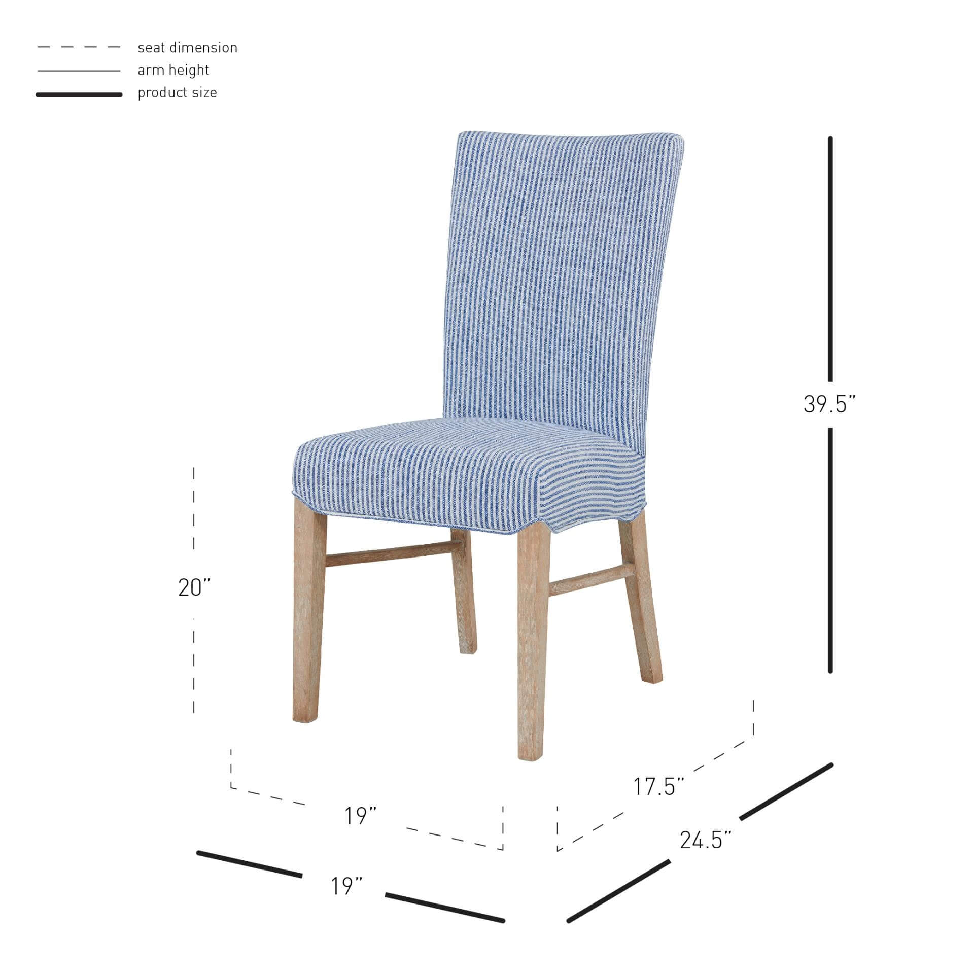 Milton Fabric Dining Chair