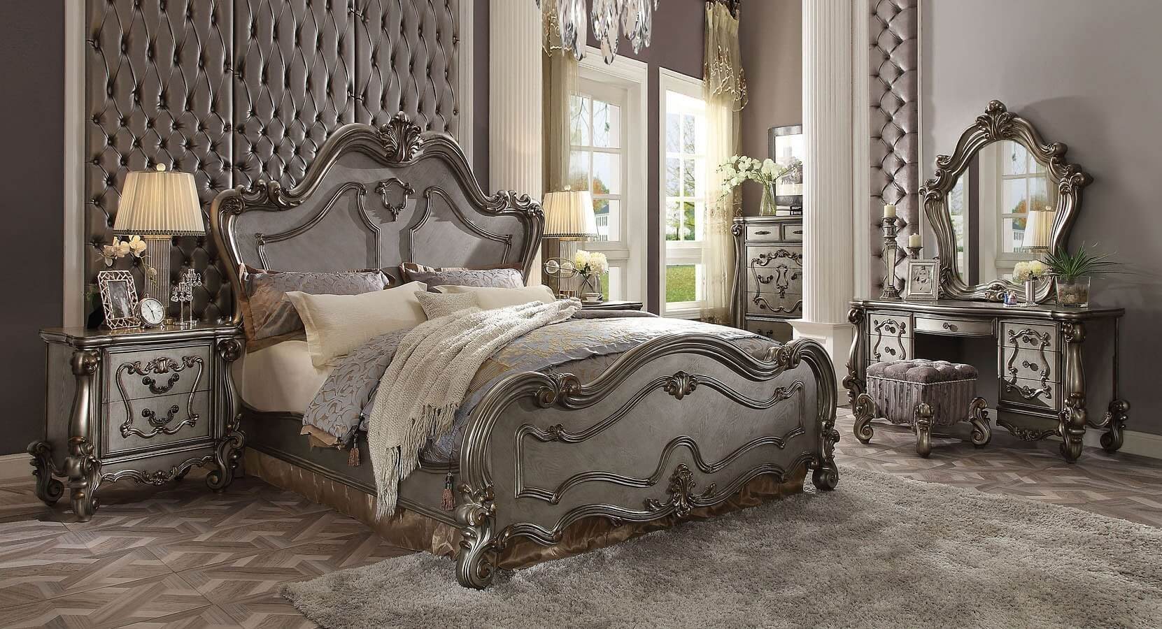 Versailles Panel Bedroom Set