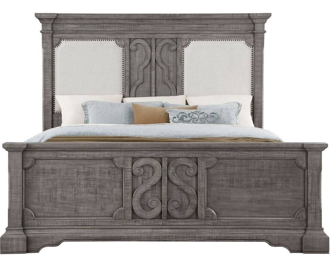 Artesia Fabric Panel Queen Size Bed