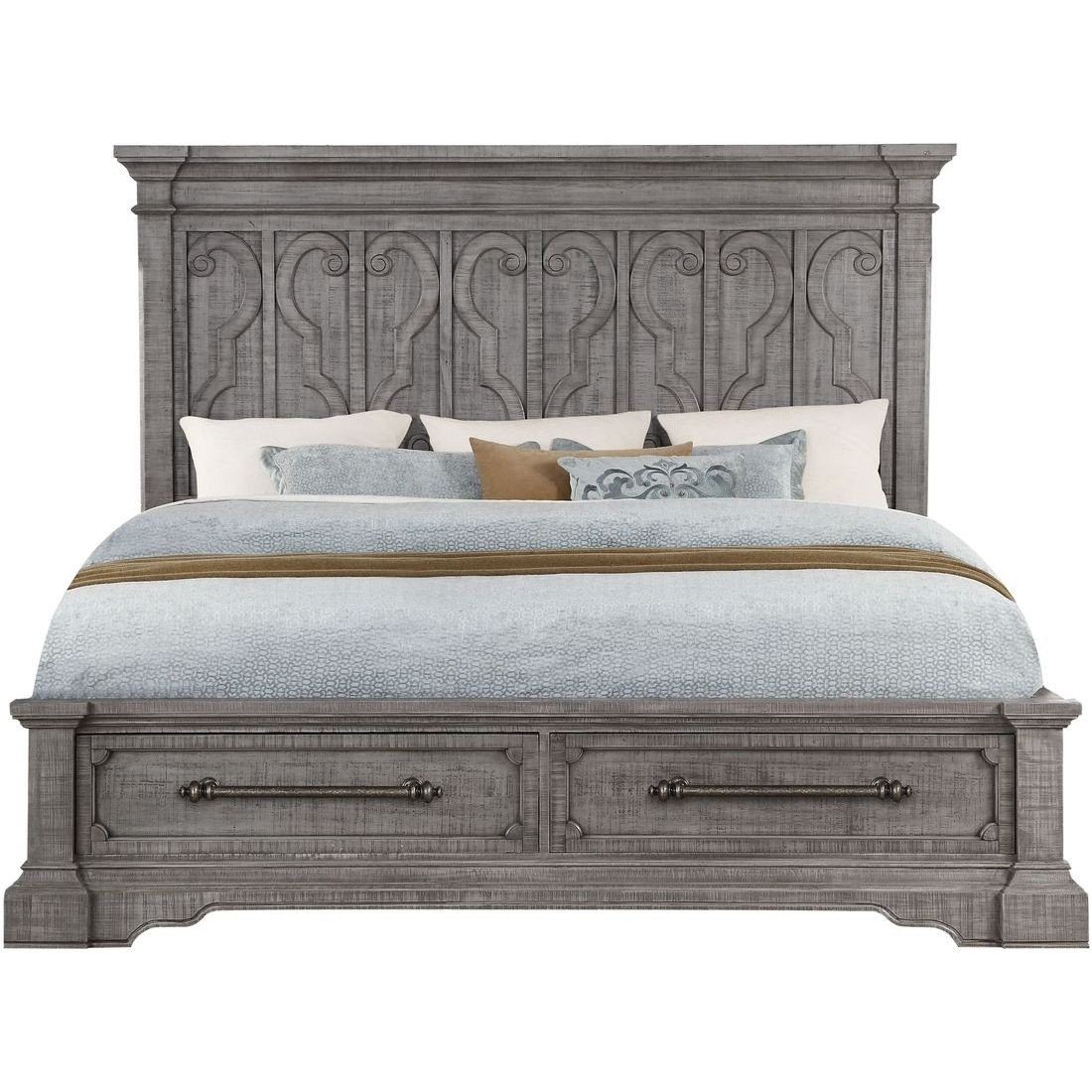 Artesia Fabric Panel Storage Bedroom Set