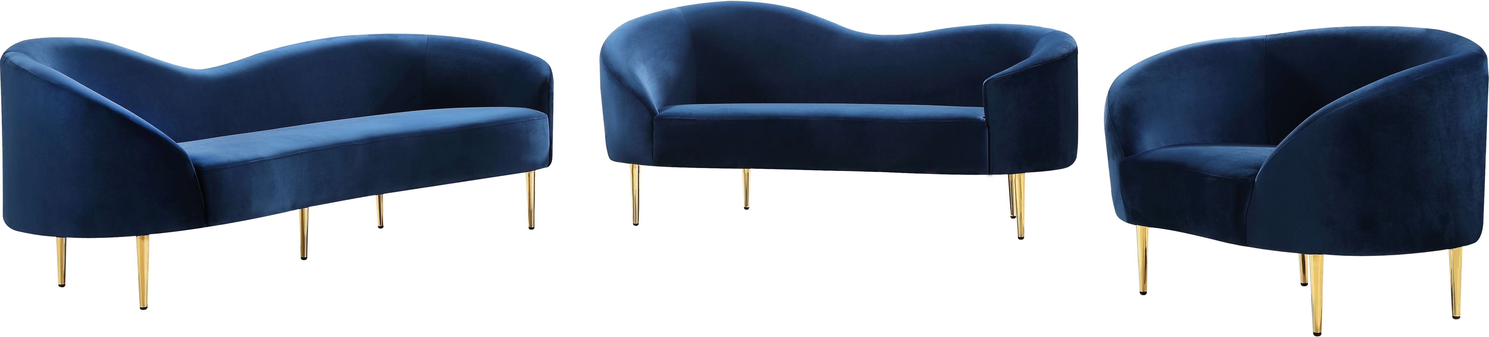 Ritz Velvet Sofa