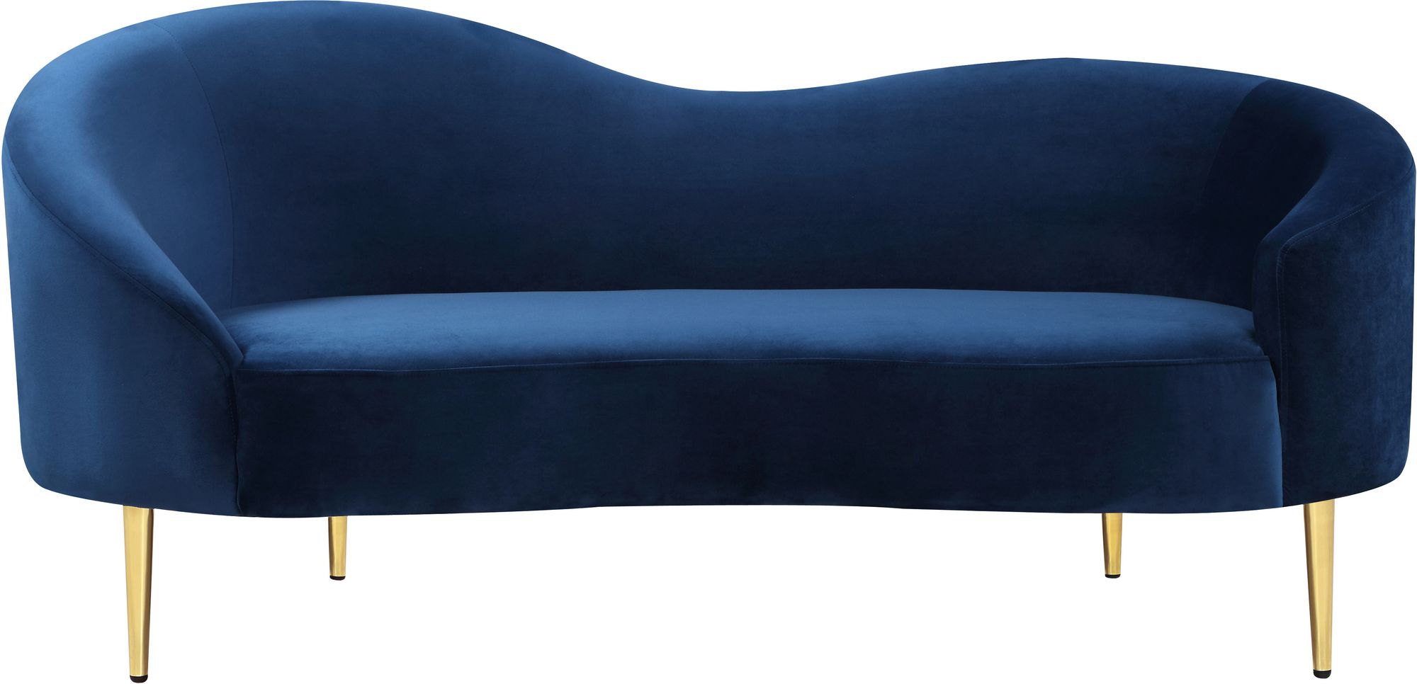 Ritz Velvet Loveseat