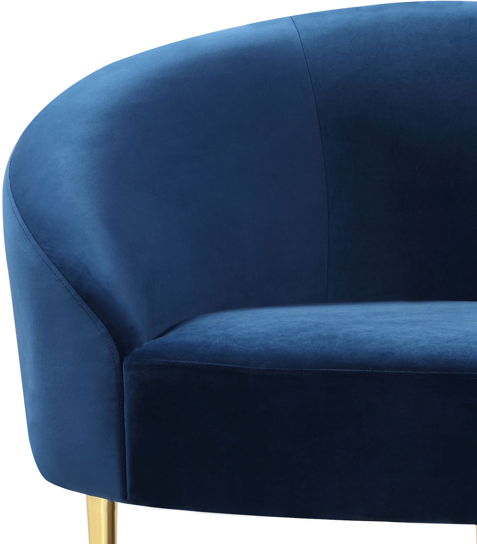 Ritz Velvet Loveseat