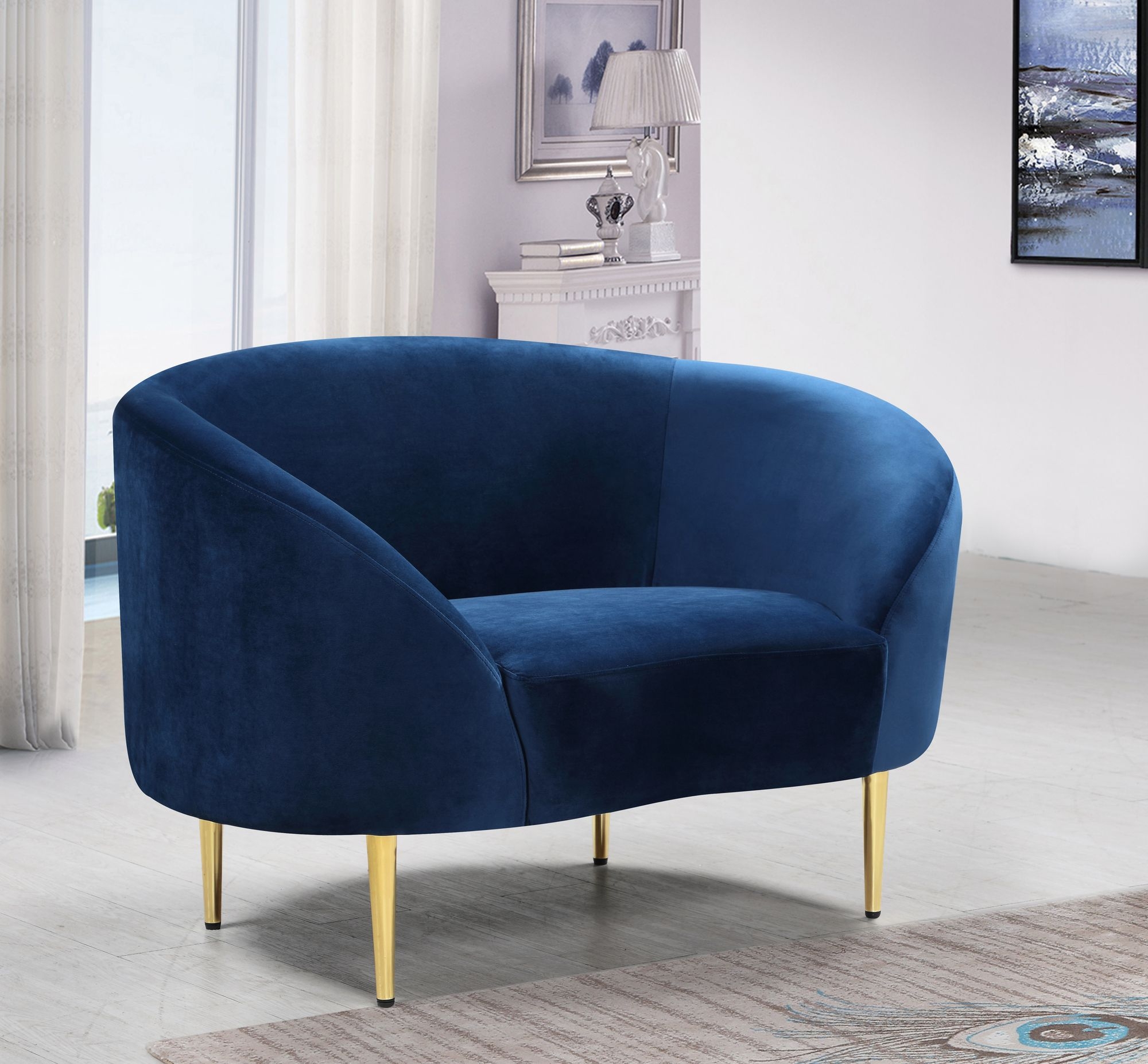 Ritz Velvet Chair