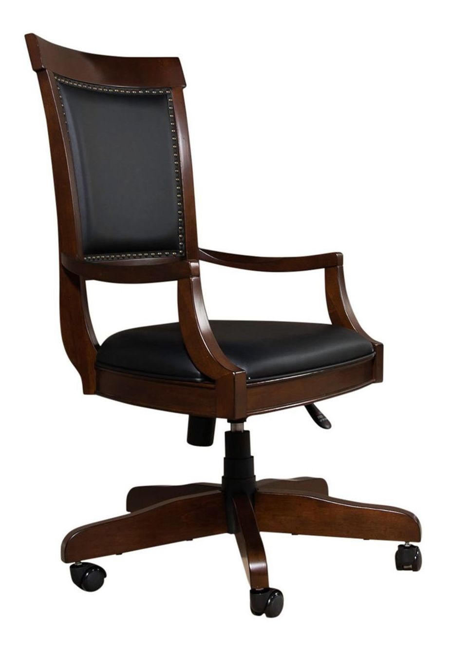 Brayton Manor PU/Wood Jr Executive Desk Chair