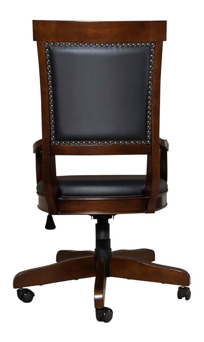 Brayton Manor PU/Wood Jr Executive Desk Chair