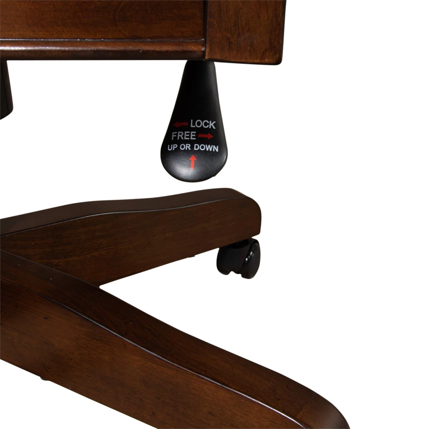 Brayton Manor Executive Desk Set | Cognac Wood Office Suite