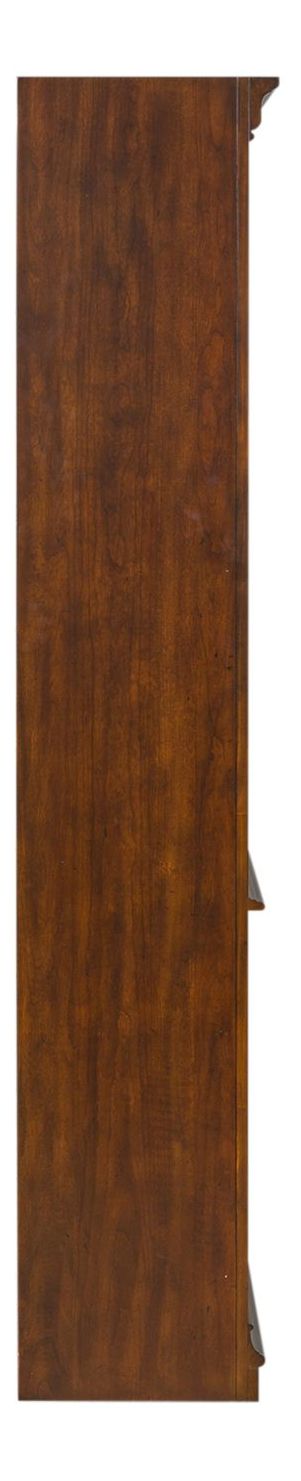 Brayton Manor Executive Desk Set | Cognac Wood Office Suite