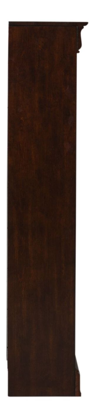Brayton Manor Executive Desk Set | Cognac Wood Office Suite