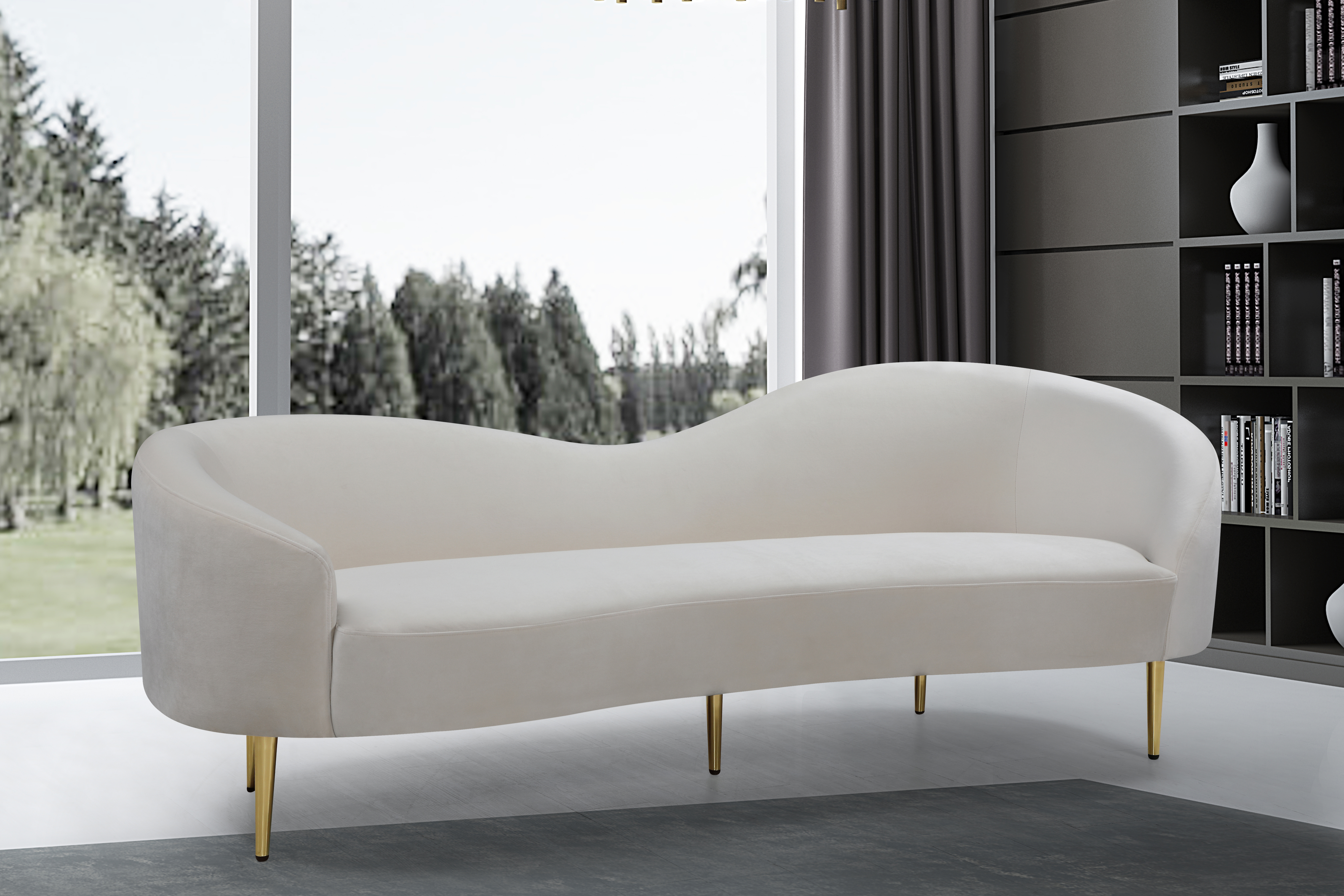 Ritz Velvet Sofa