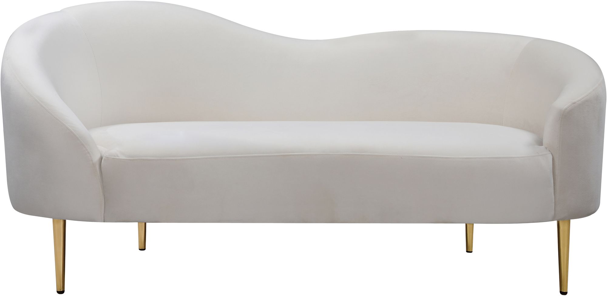 Ritz Velvet Loveseat